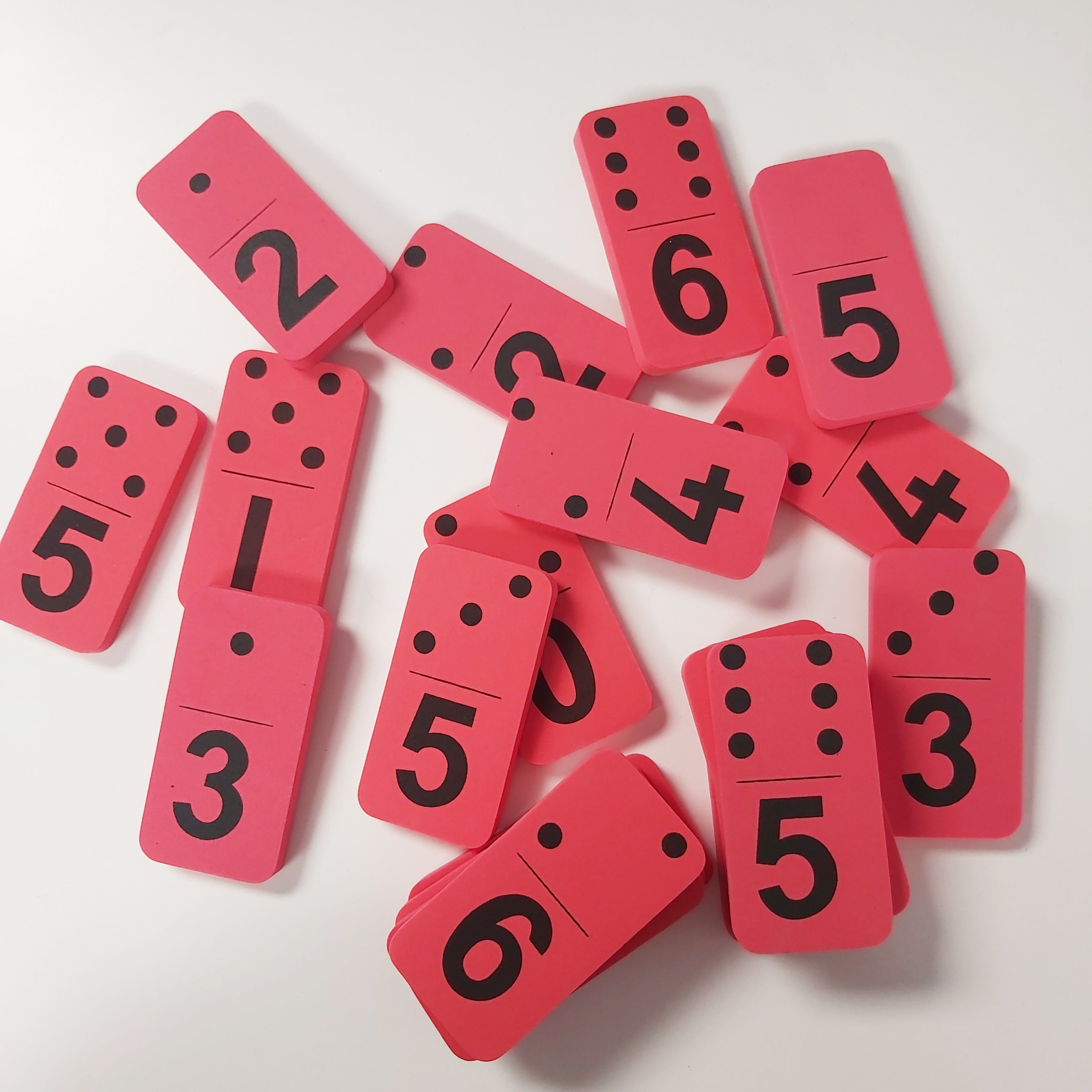 Dots & Digits Foam Dominoes Set