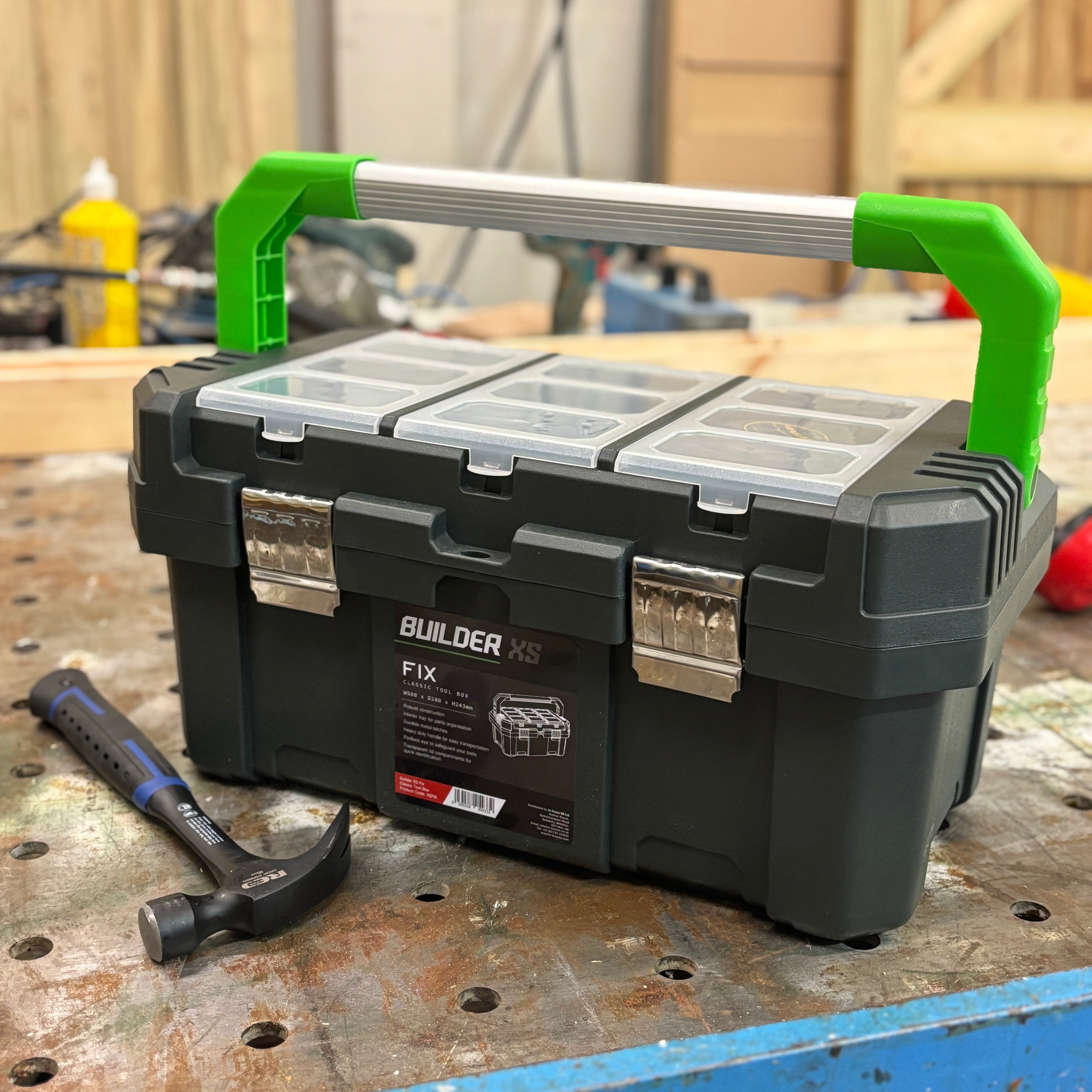 Builder Pro Fix Classic Tool Box W500 x D280 x H243mm