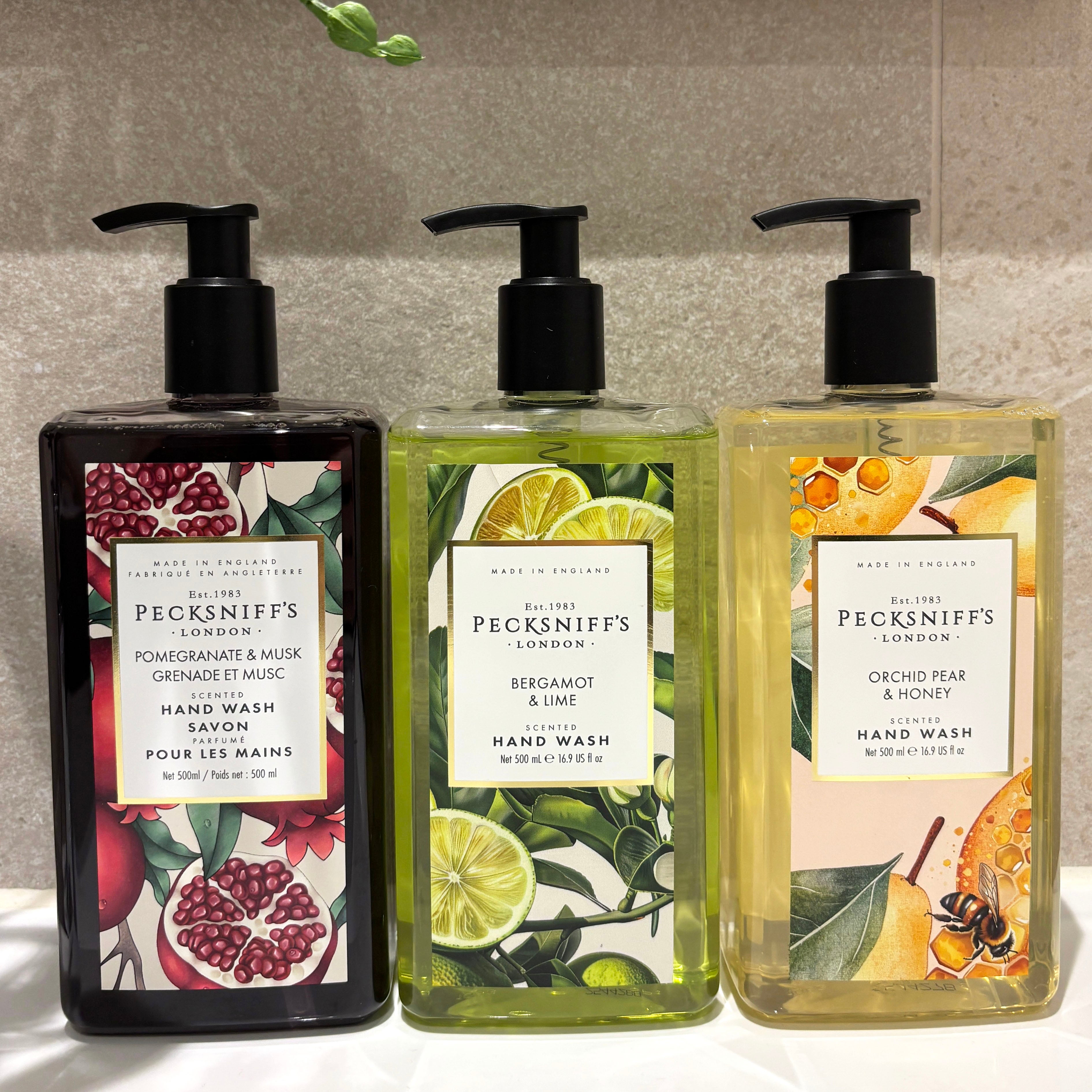 Pecksniff's Scented Hand Wash - Various Scents Available - 500ml