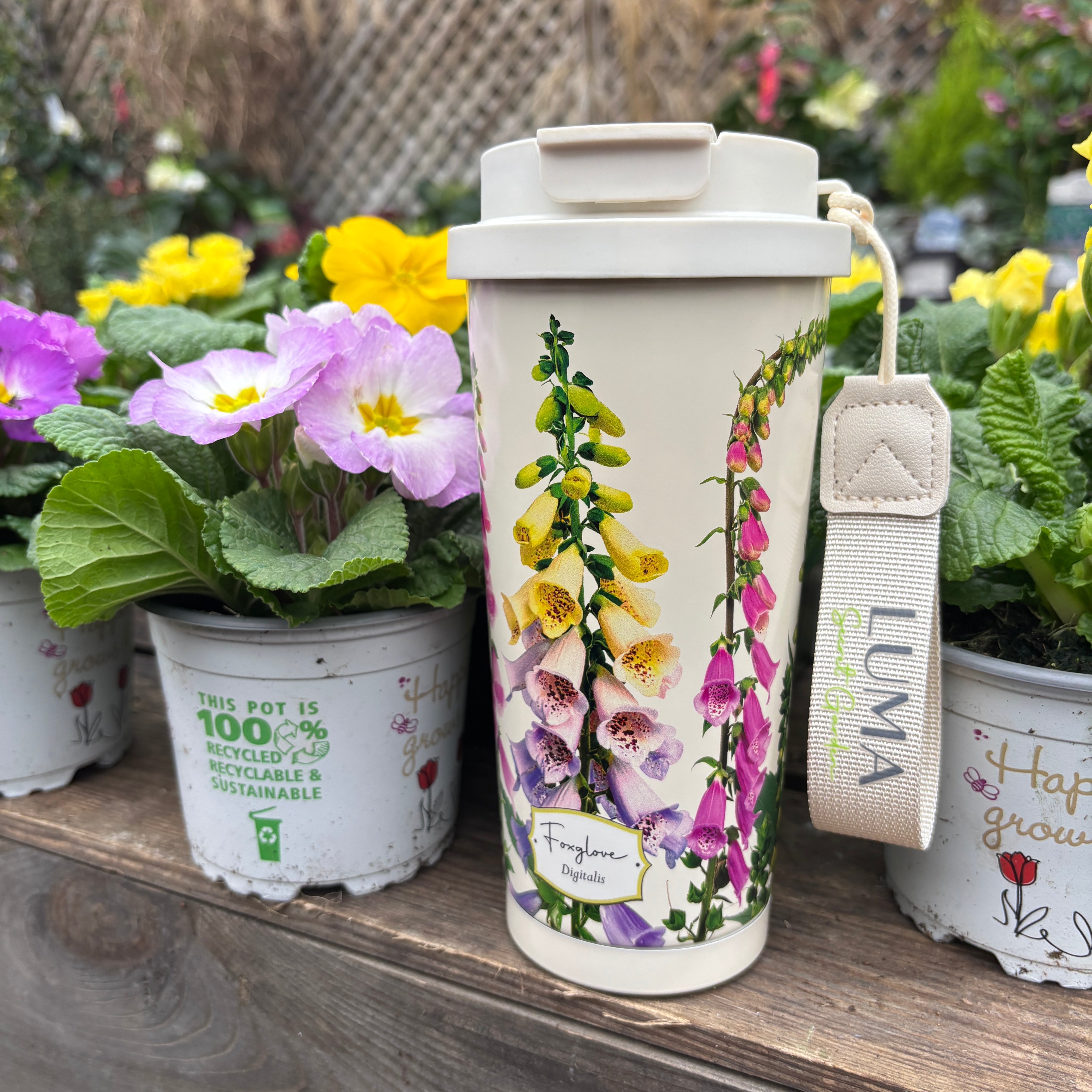 Luma Secret Garden Tumbler 500ml - Flowers