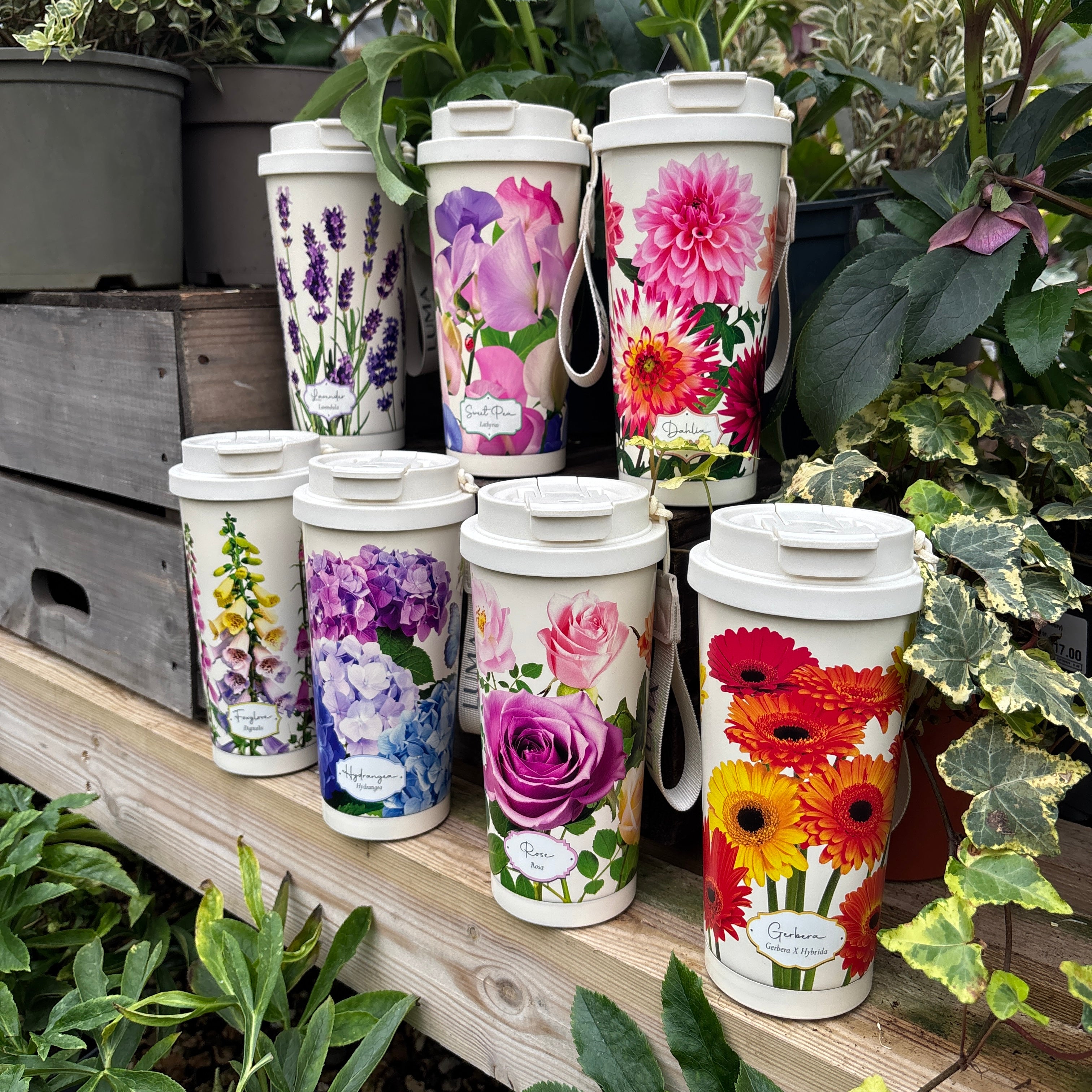 Luma Secret Garden Tumbler 500ml - Flowers