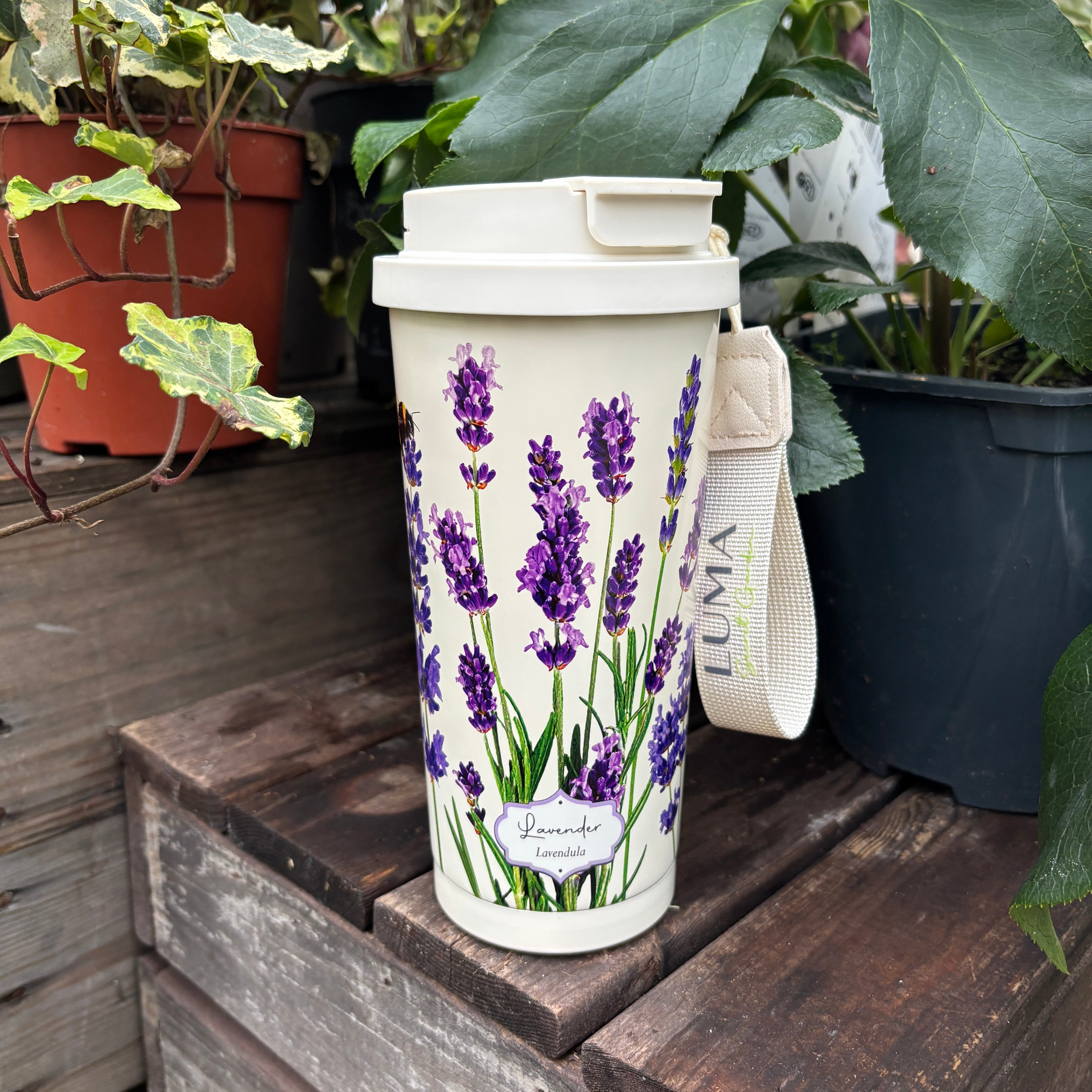 Luma Secret Garden Tumbler 500ml - Flowers