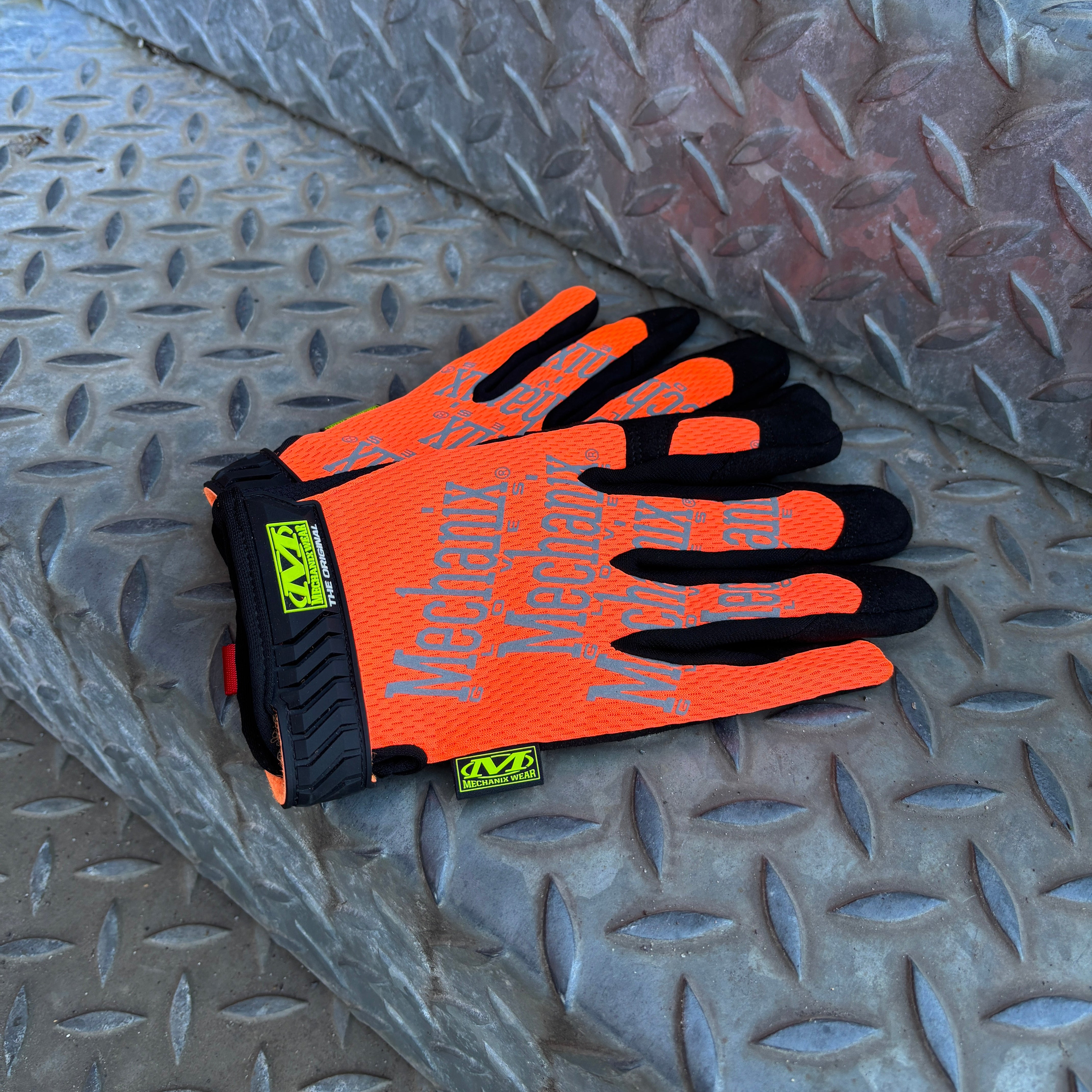Mechanix Wear Hi-Viz Multi-purpose Fluorescent Orange Gloves S, M, XL & XXL available