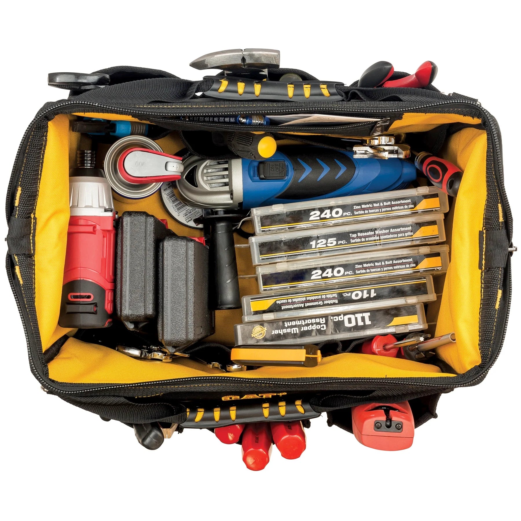 Caterpillar - 16" Pro Wide Mouth Tool Bag