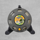 Hozelock 2412 Free Standing Hose Reel with 15m hose, fixings and spray nozzle
