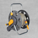 Hozelock 2431 Assembled 2-in-1 Hose Reel (45m) with 25m hose