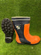 De-Branded Steel Toe Cap Chainsaw Class 1 Wellington Boots EU45 UK10 HKV2753