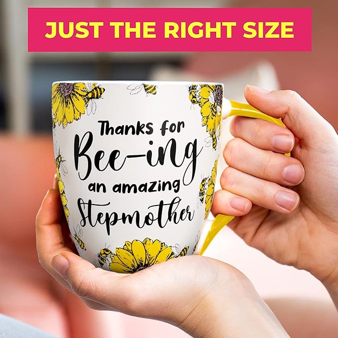 Love Mug®: Thanks For Bee-Ing An Amazing Stepmother Mug