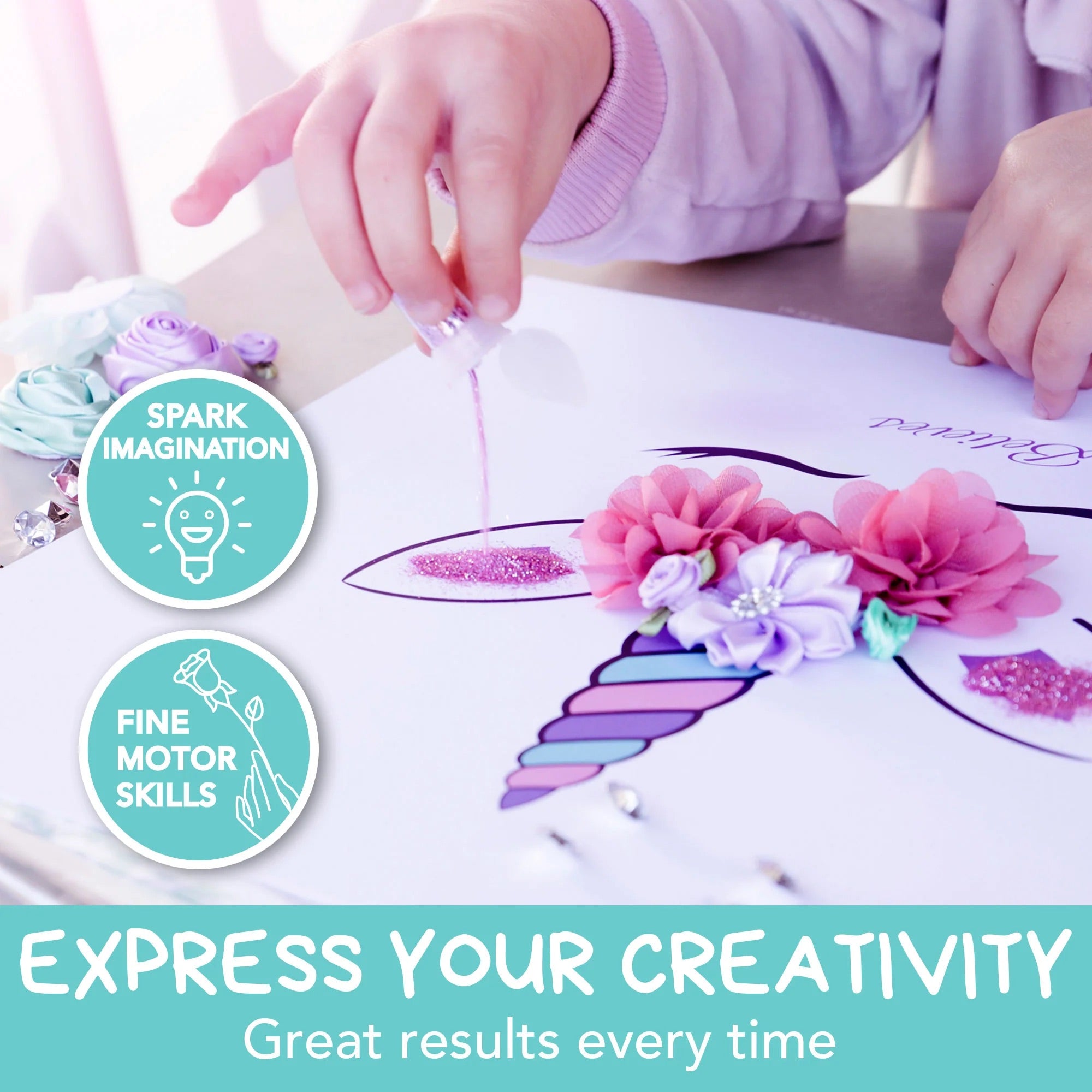 Amitie Lane DIY Unicorn Picture Craft Kit