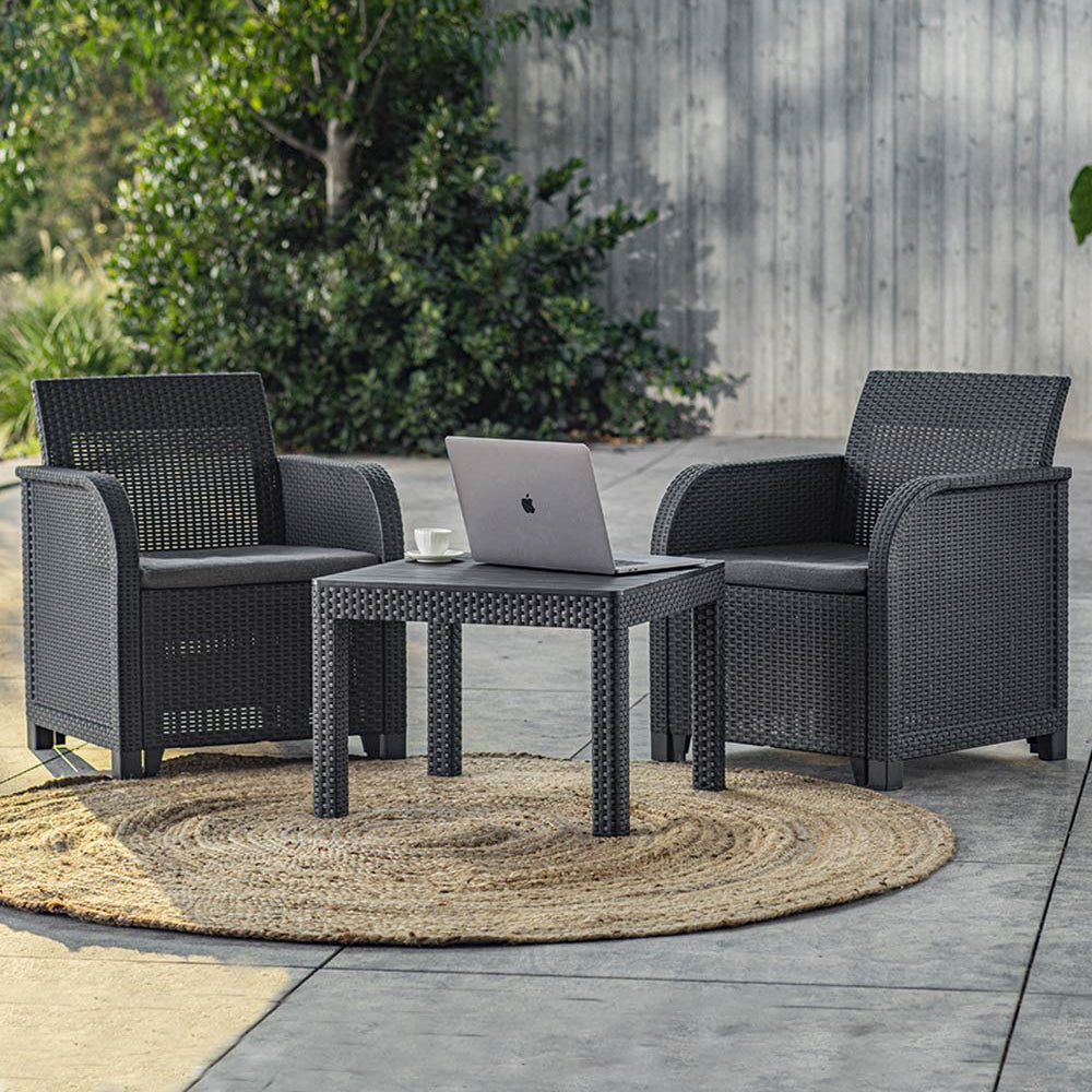 KETER Rosalie 2 Seater Garden / Balcony Set