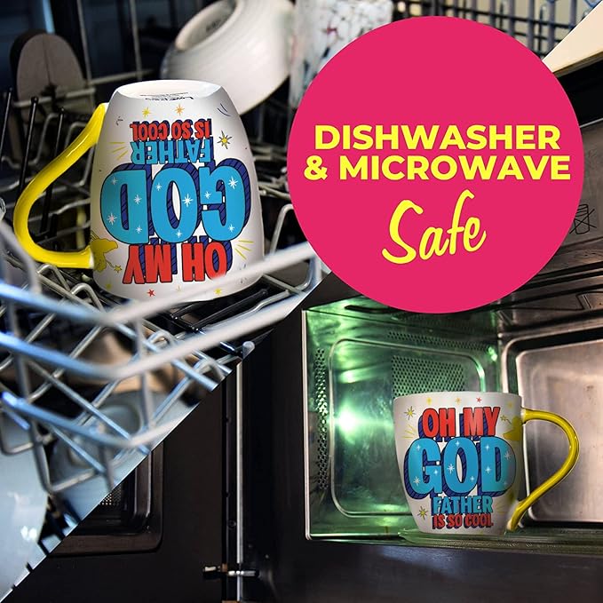 Love Mug®: Oh My God Father Is So Cool Mug