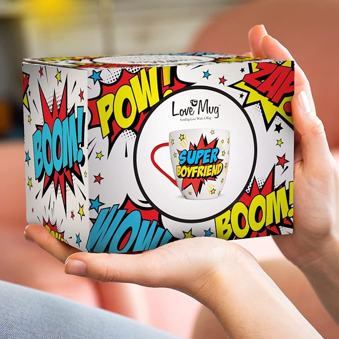 Love Mug®: Super Boyfriend Mug