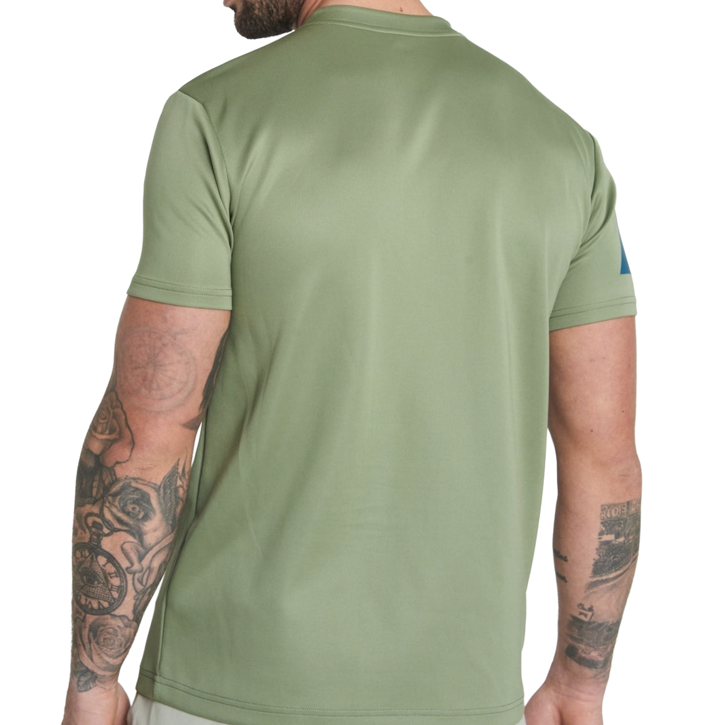 Men's Short Sleeve Low-Collar Zip Up Sport Shirt FP1