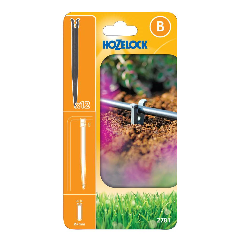 Hozelock 2781 Peg/Stakes 4mm - Pack of 12