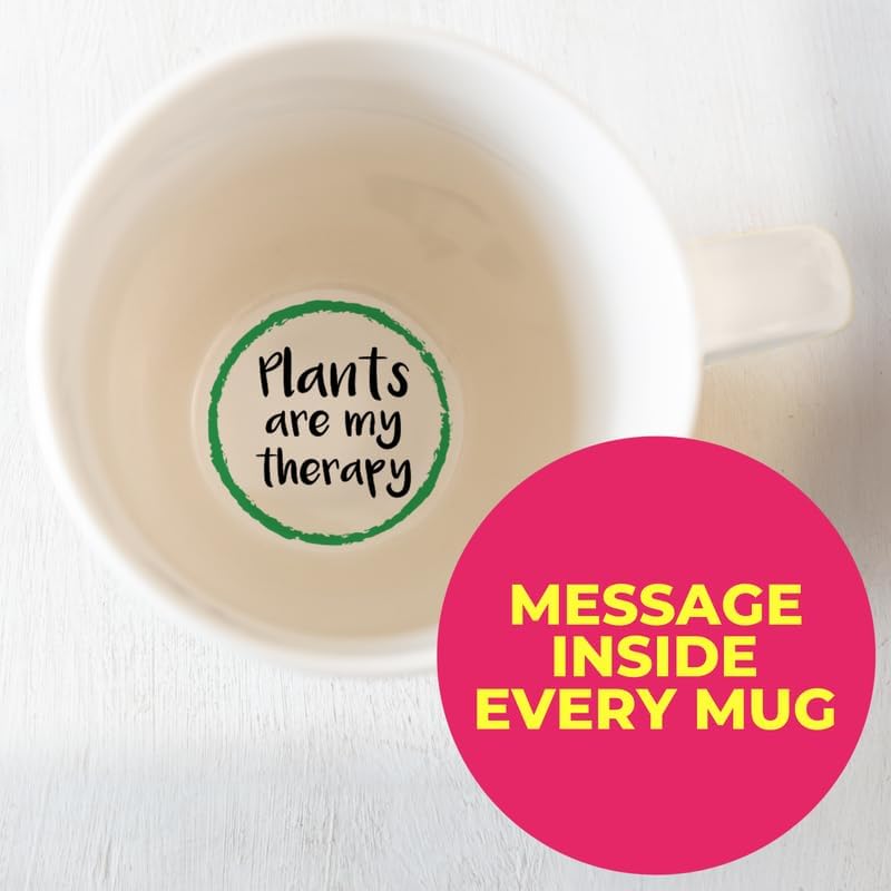 Love Mug®: I Prefer Plants to People... They don't speak Mug, Coaster and Spoon Gift Set