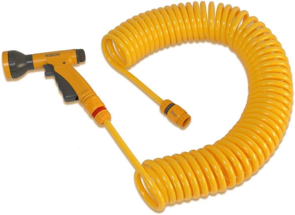 Hozelock 6880 Spiral Hose Set extends to 15m