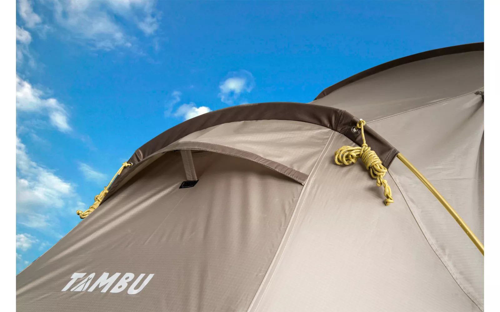 Tambu Natuna - 2 Person Trekking Tunnel Tent - Brown