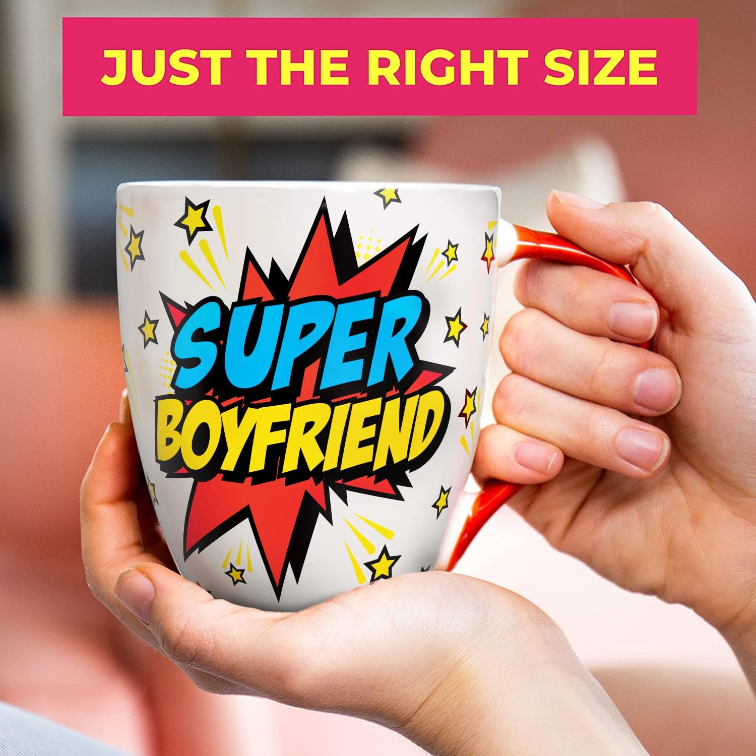 Love Mug®: Super Boyfriend Mug