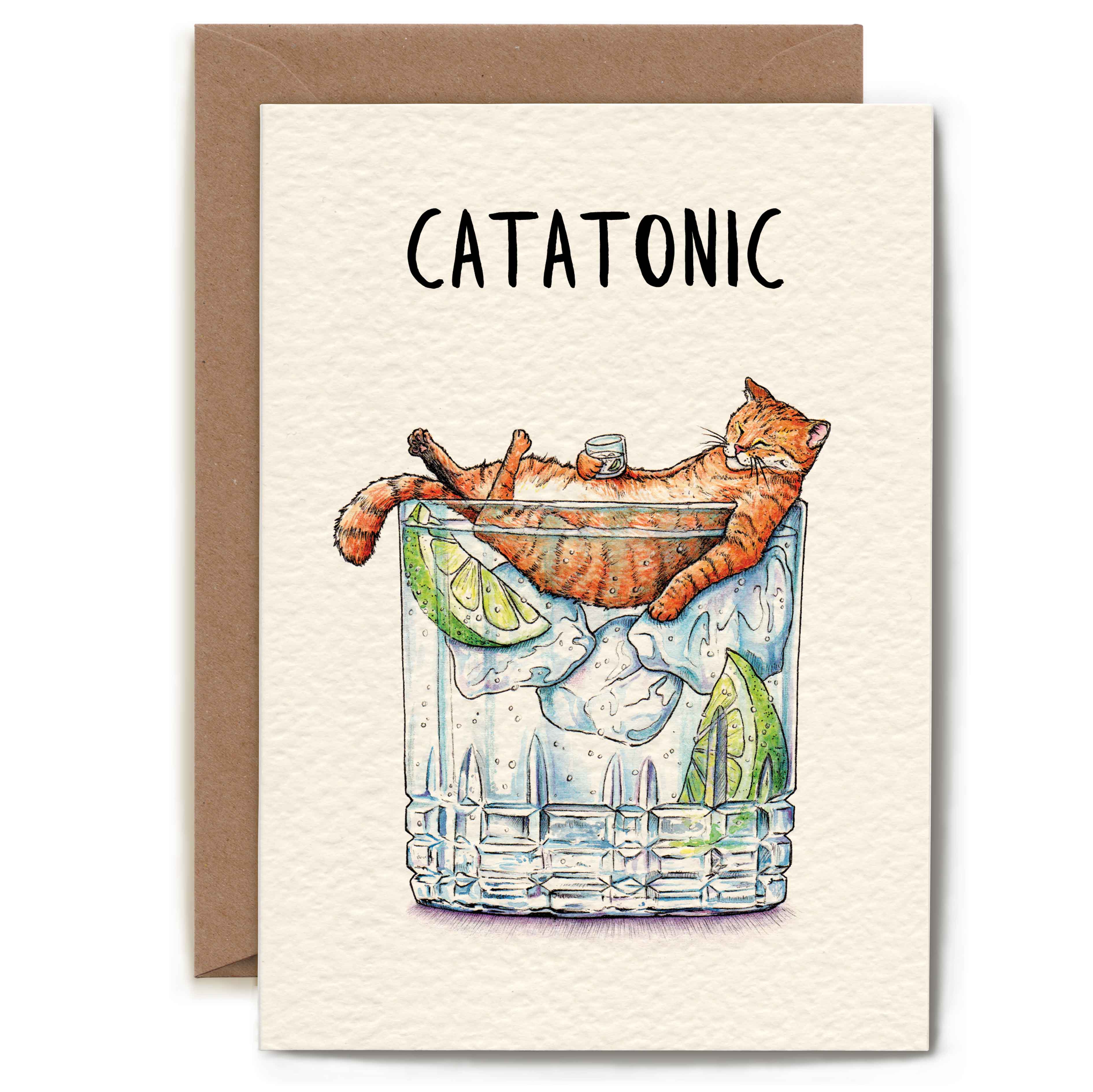 Catatonic Card by Bewilderbeest