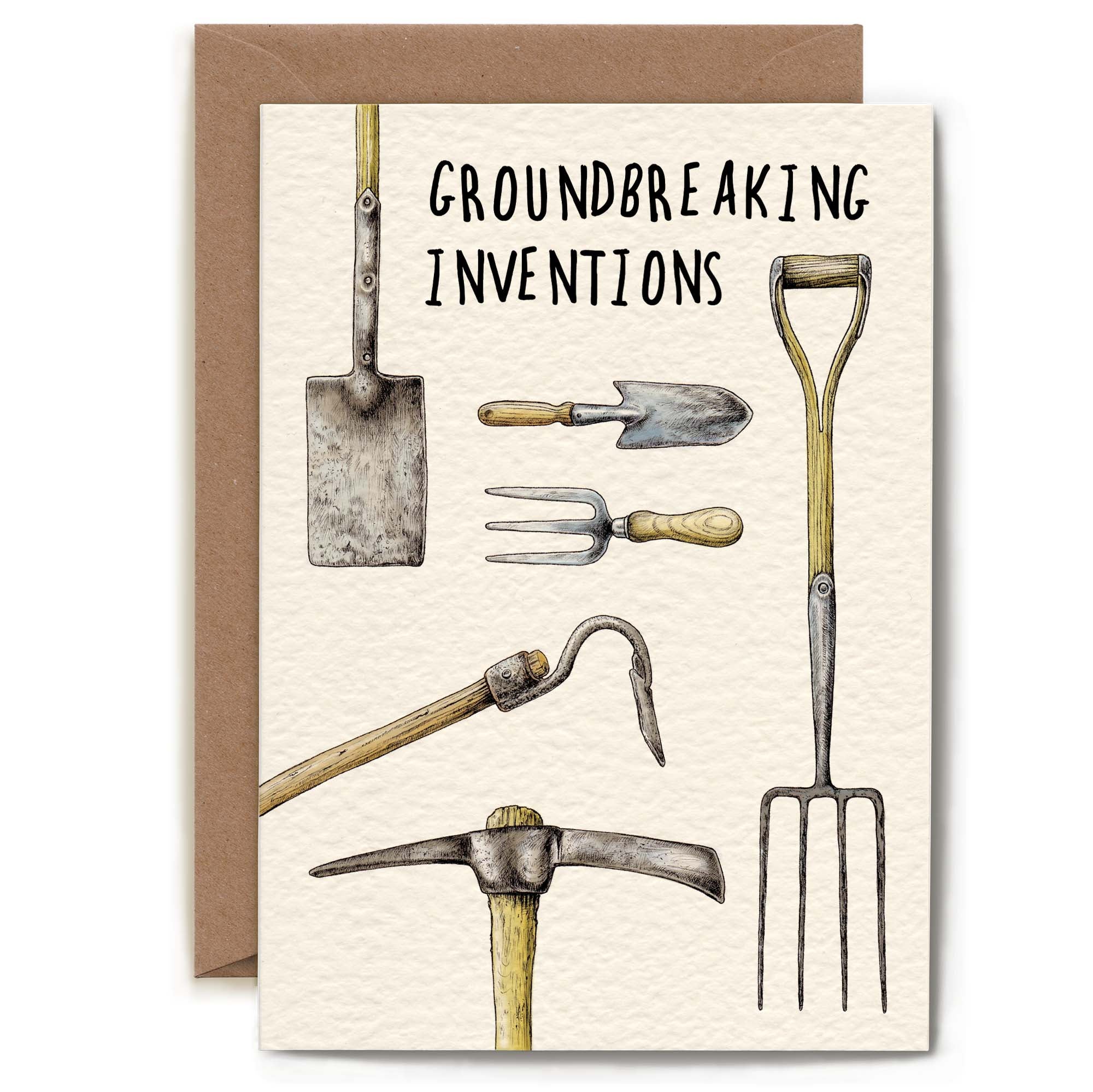 Groundbreaking Inventions Card by Bewilderbeest