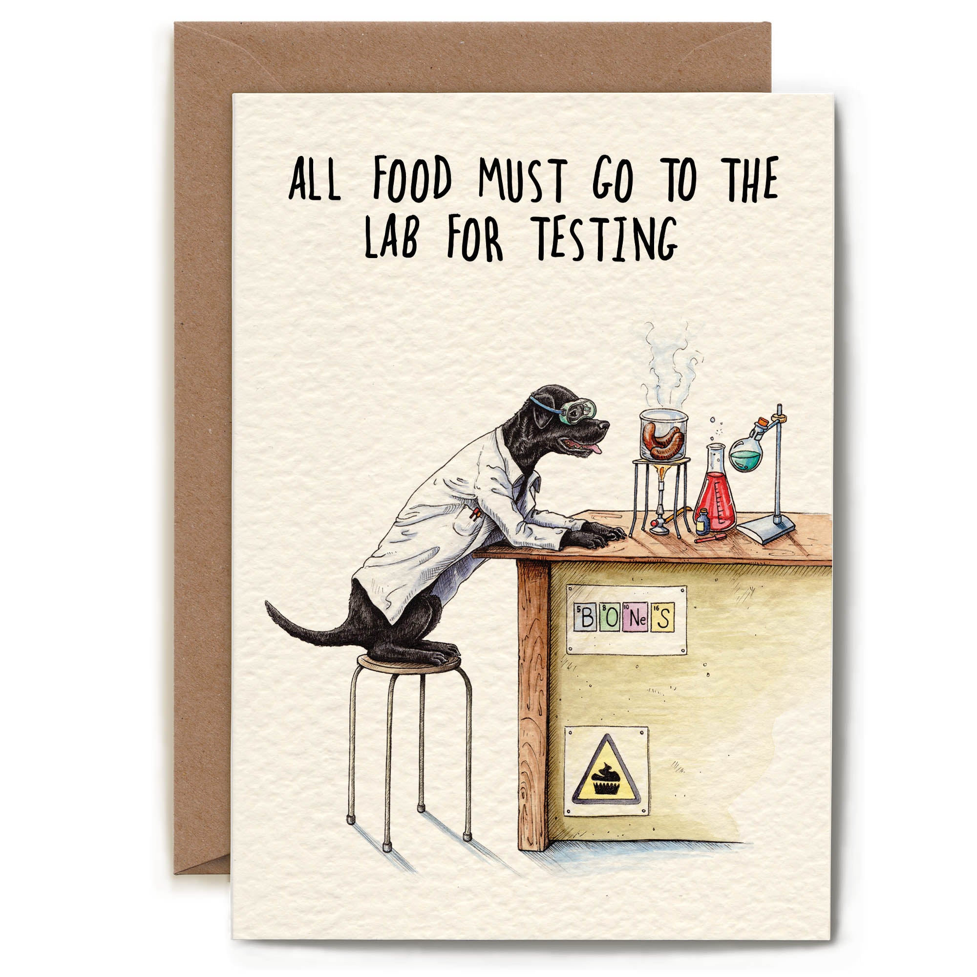 Lab Testing Card by Bewilderbeest