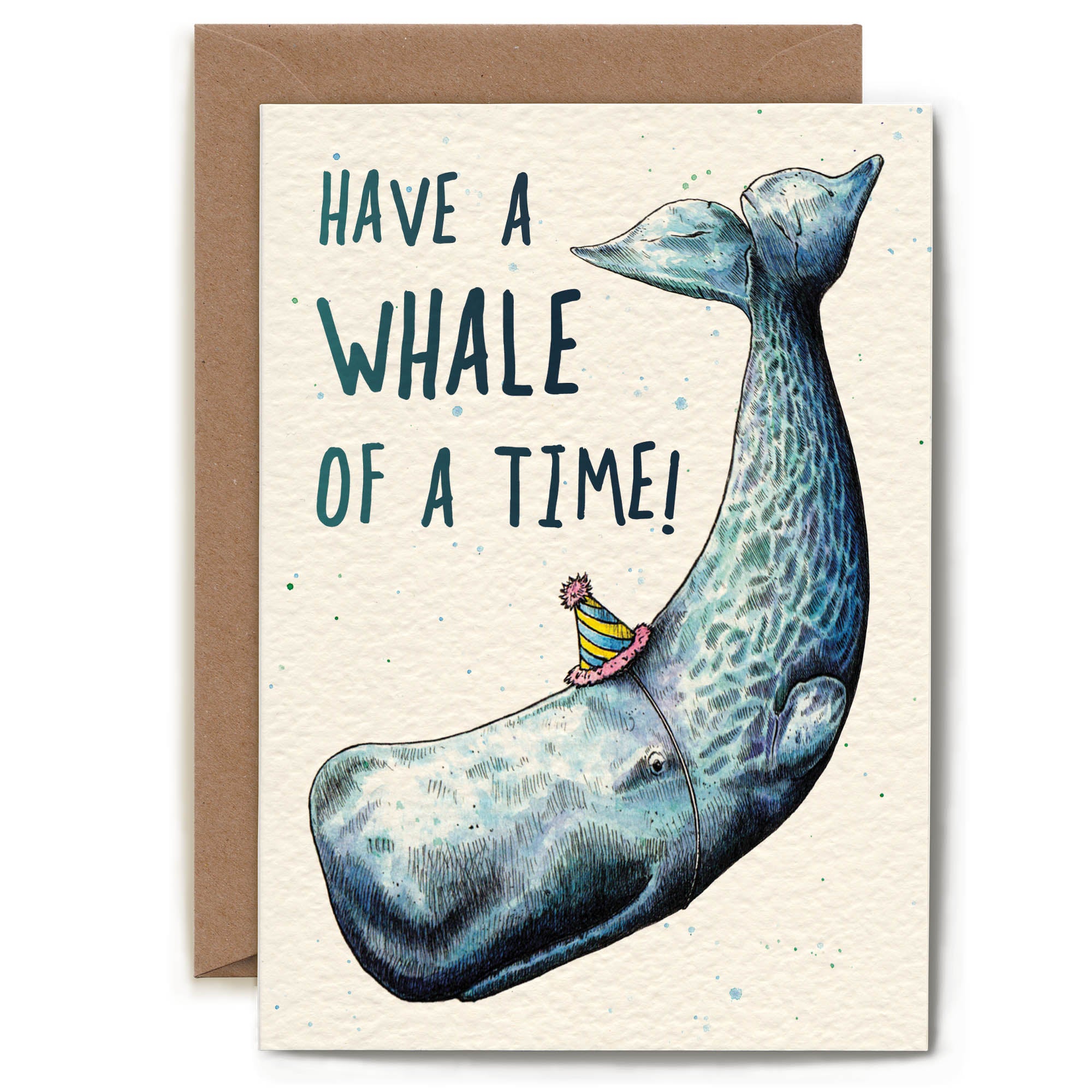 Have a Whale of a Time Card by Bewilderbeest