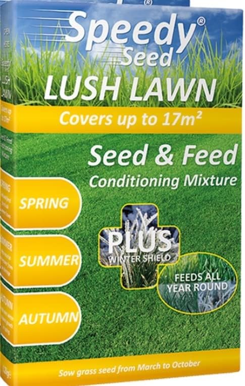 Speedy Seed Lush Lawn Seed & Feed Conditioning Mixture - 1.2kg