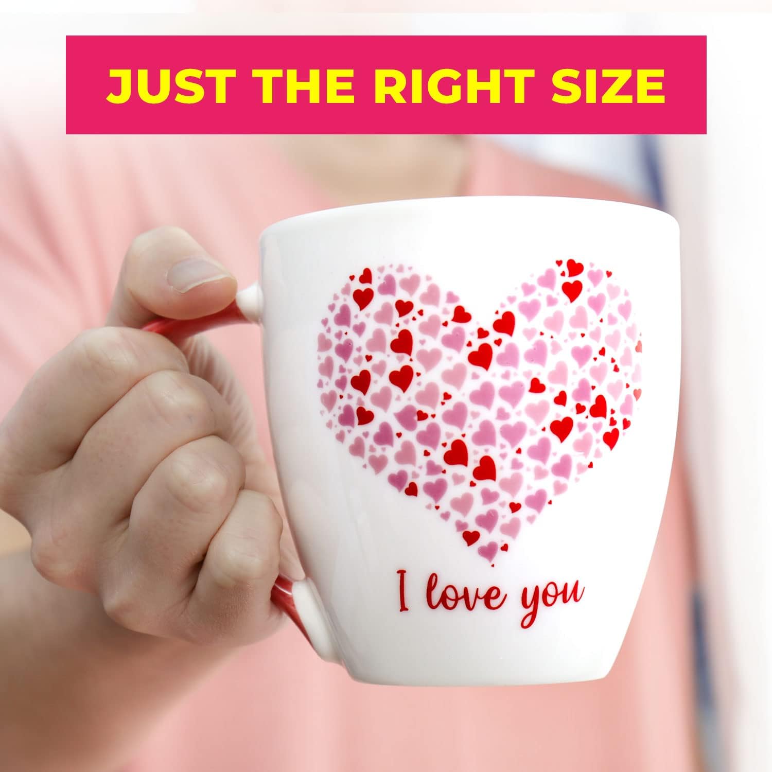 Love Mug®: I Love You Mug, Coaster and Spoon Gift Set