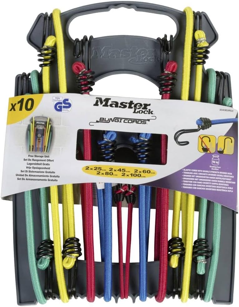 Master Lock Bungee Cords 10 Piece Set