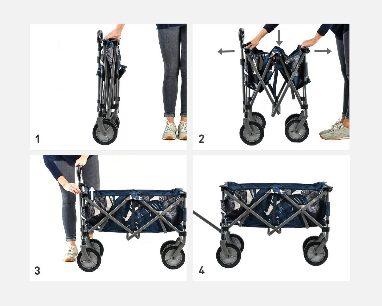 Bel-Sol - Lena Folding Trolley Wagon