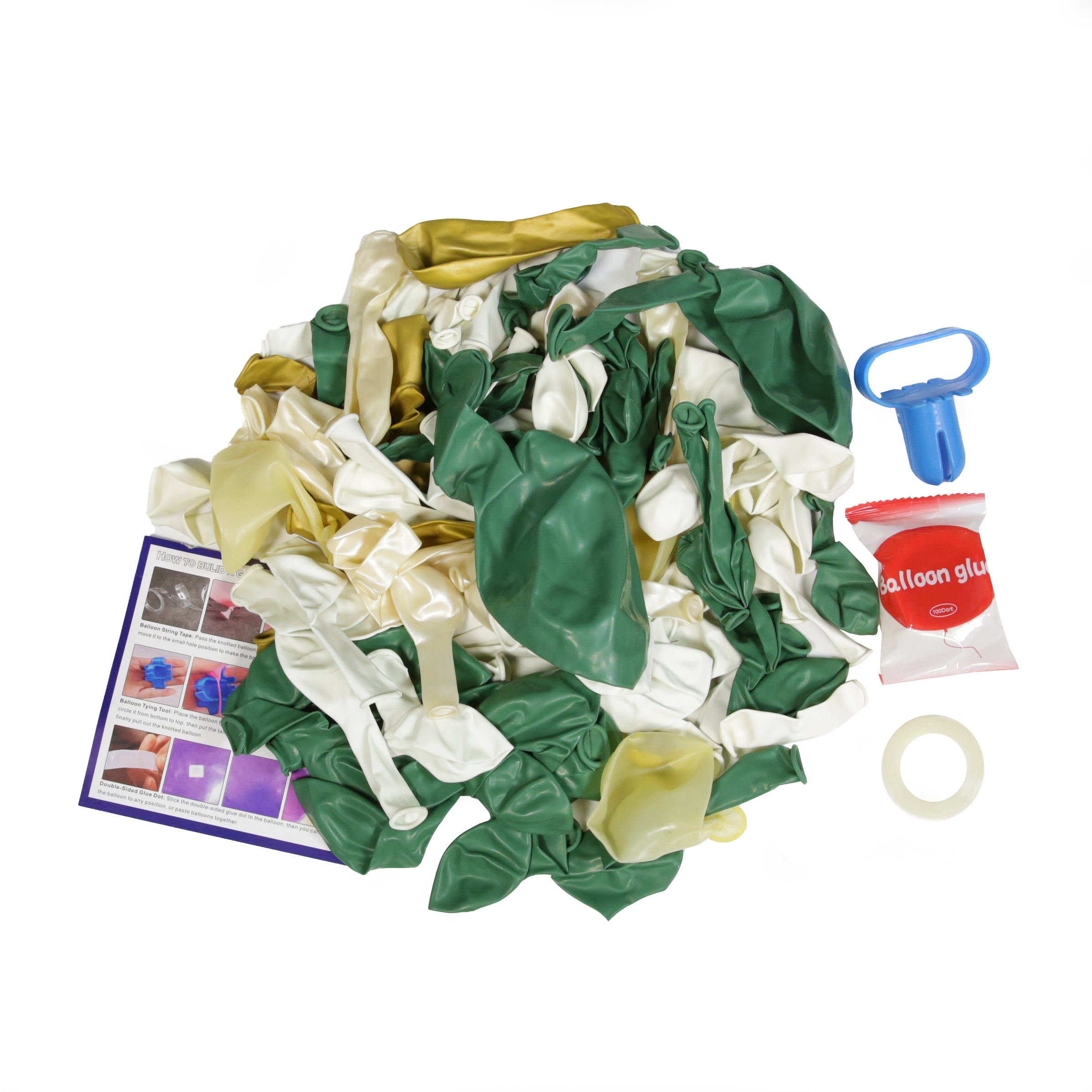 Balloon Arch Kit - Gold & Green