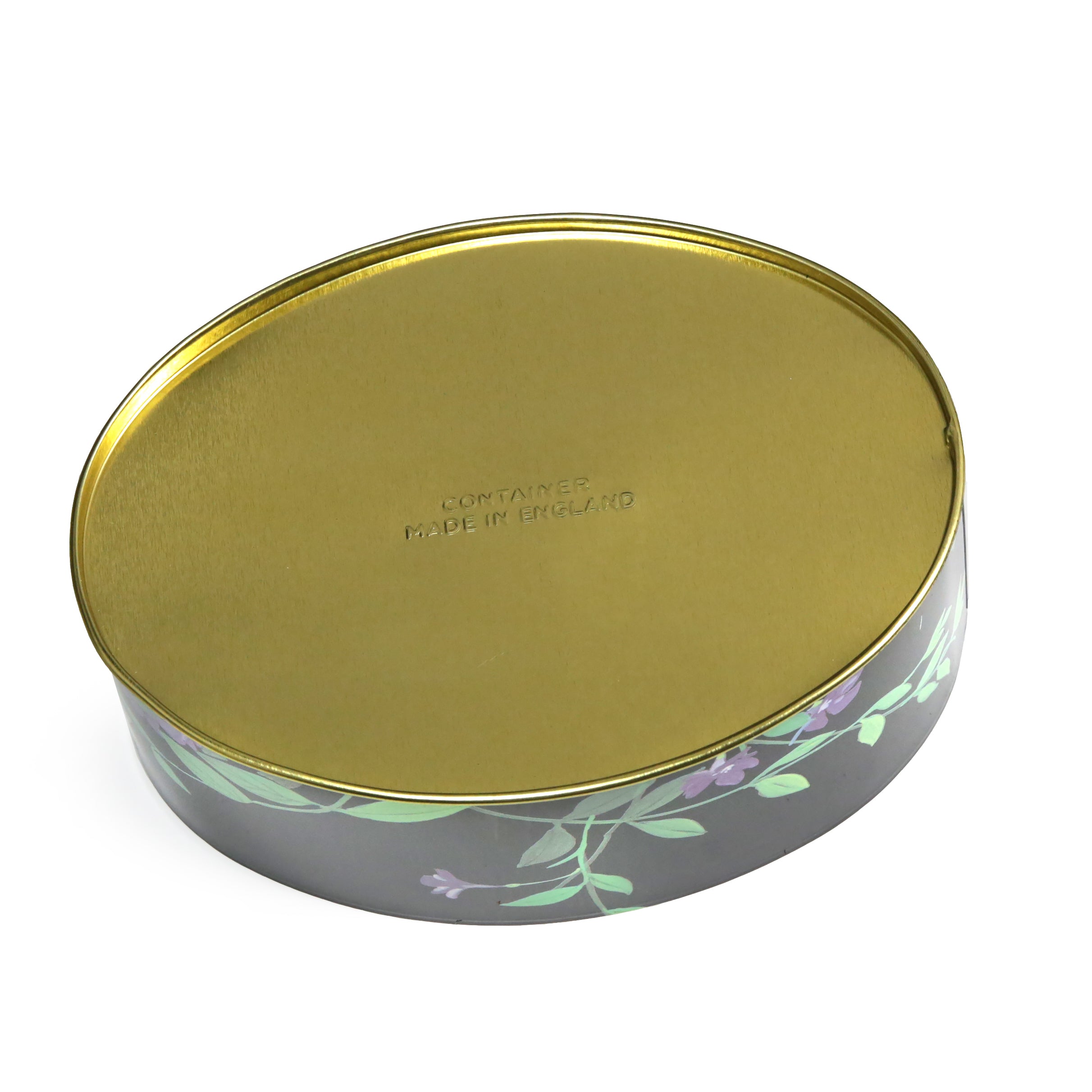 Vintage Floral Storage Tin 18cm