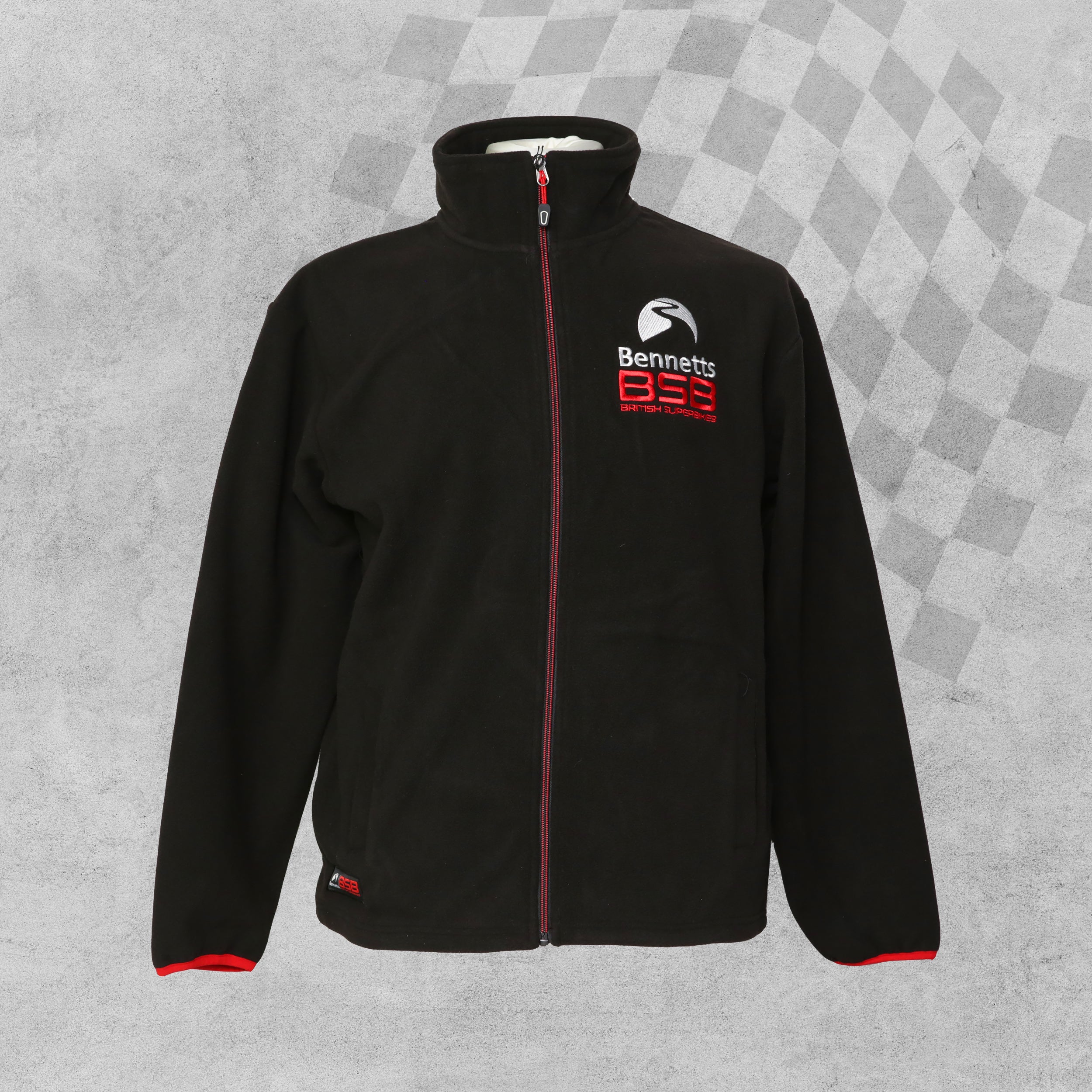 Official Bennetts British Superbikes Lightweight Zip Up Fleece