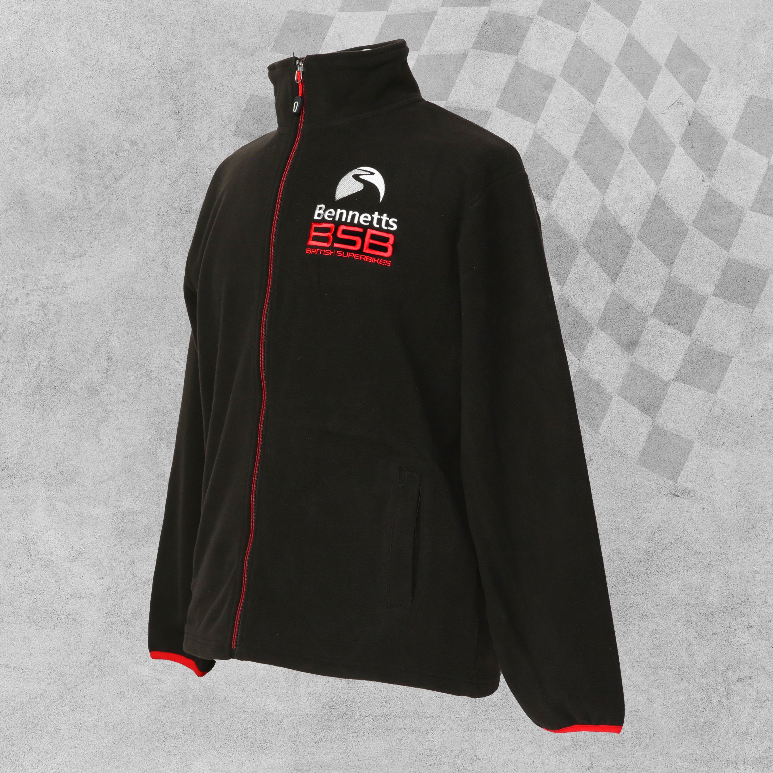 Official Bennetts British Superbikes Lightweight Zip Up Fleece