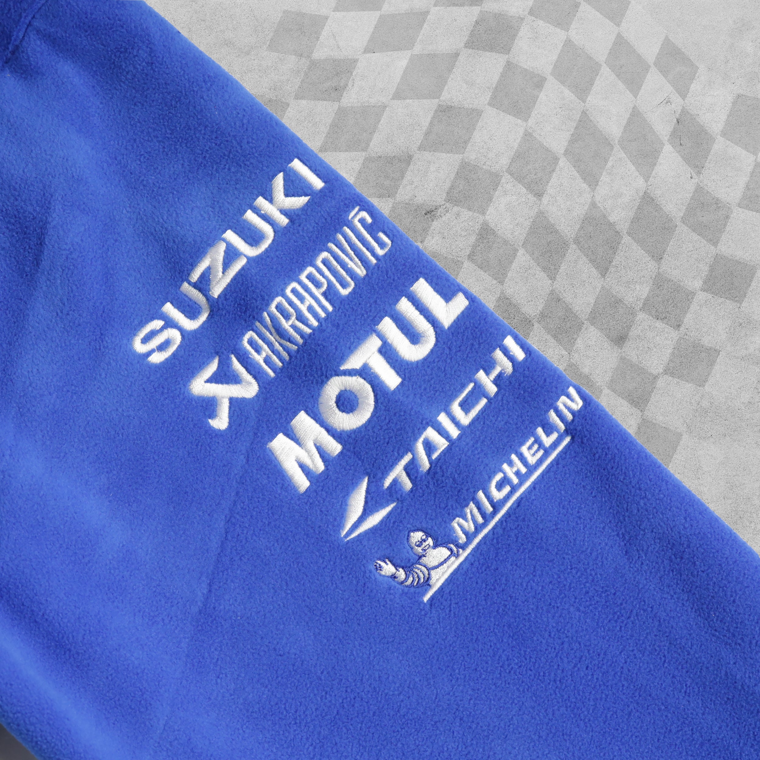 Official Suzuki Racing Ecstar Heavy Zip Up Fleece