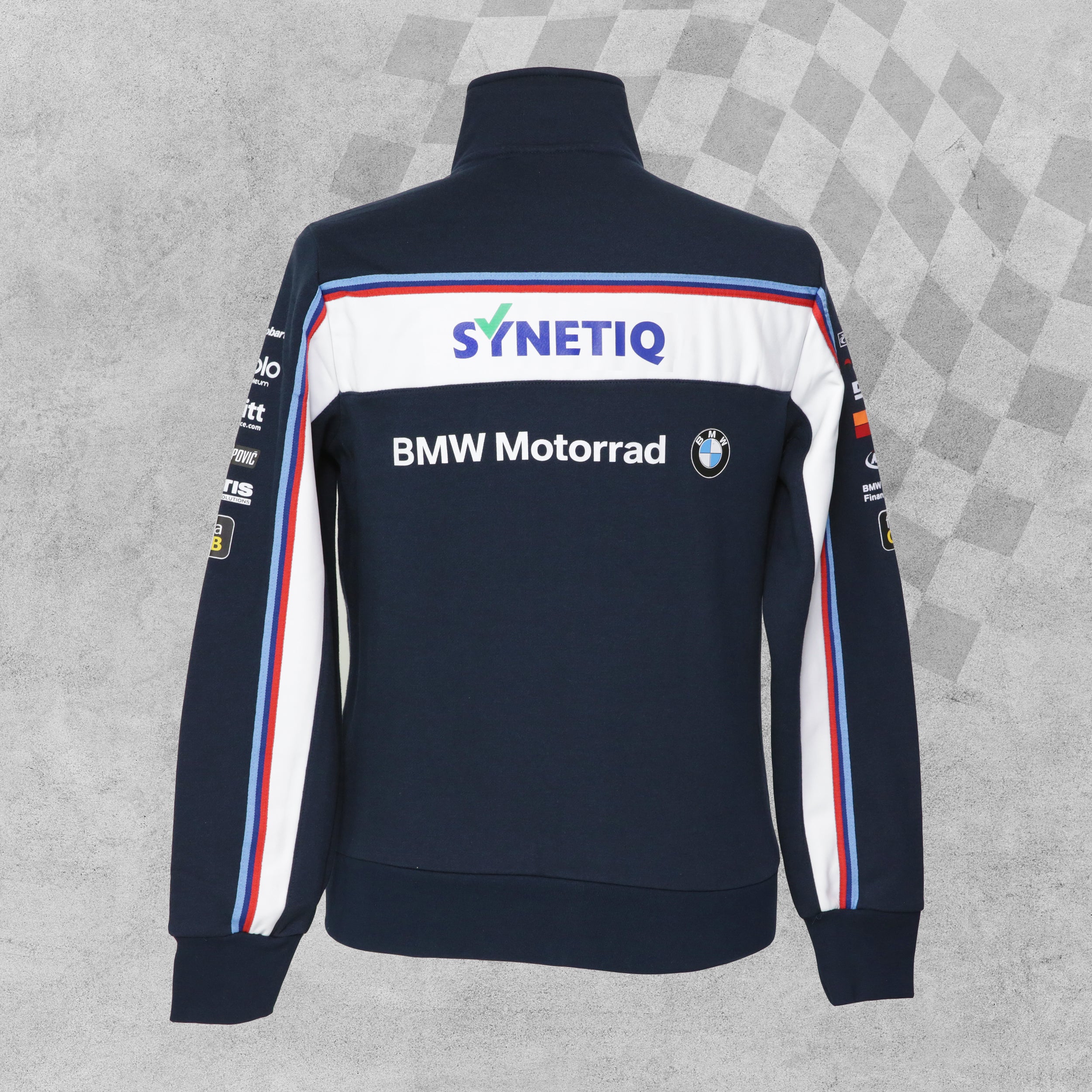 Official BMW Racing Synetiq Zip Up Sweatshirt