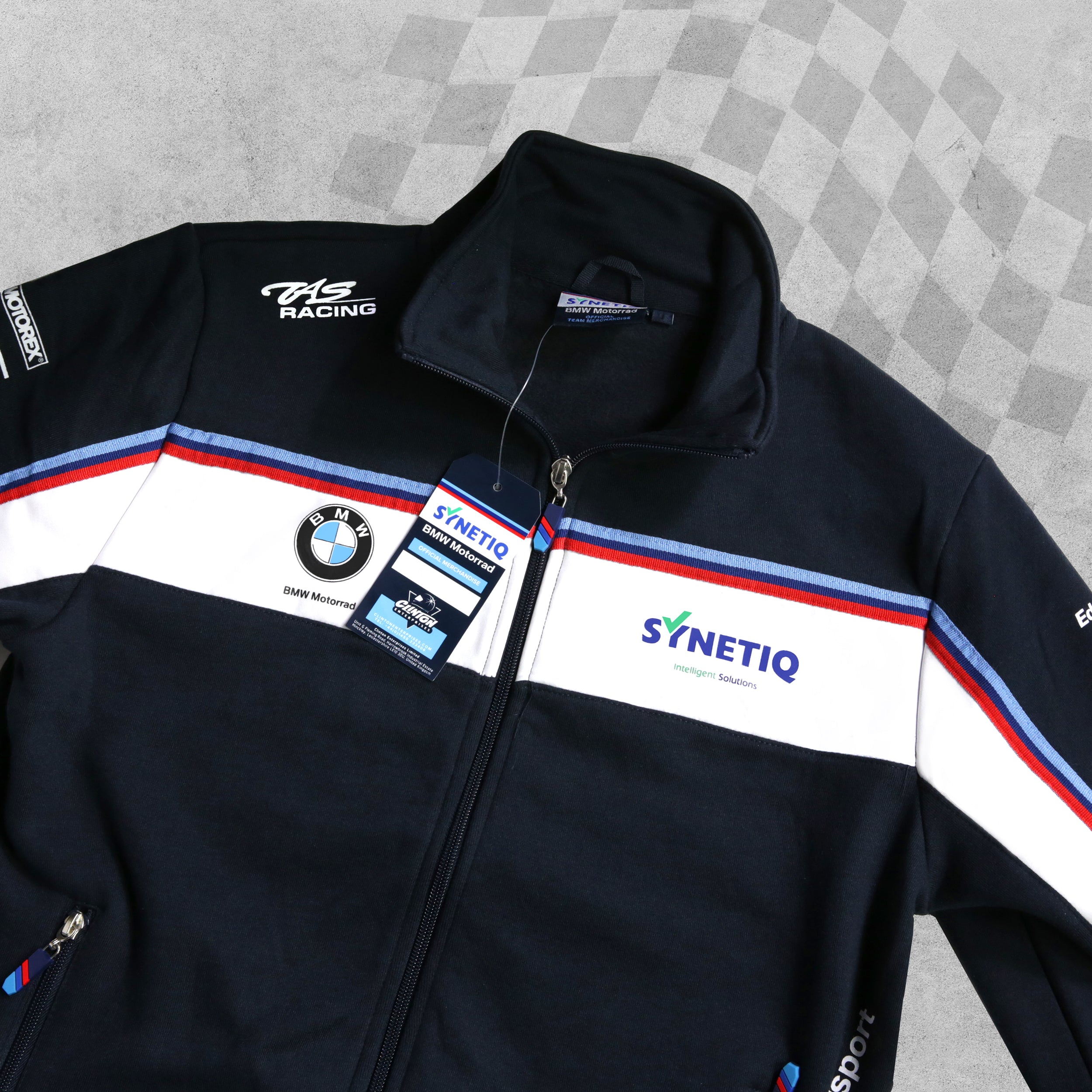 Official BMW Racing Synetiq Zip Up Sweatshirt