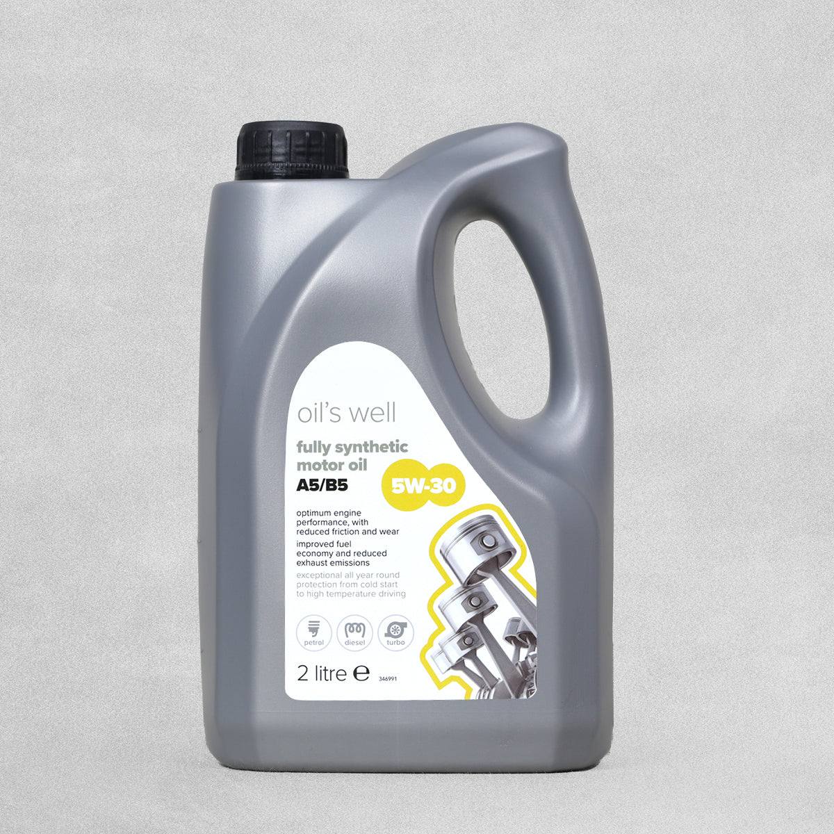5W-30 Fully Synthetic A5/B5  Motor Oil - 2 Litres