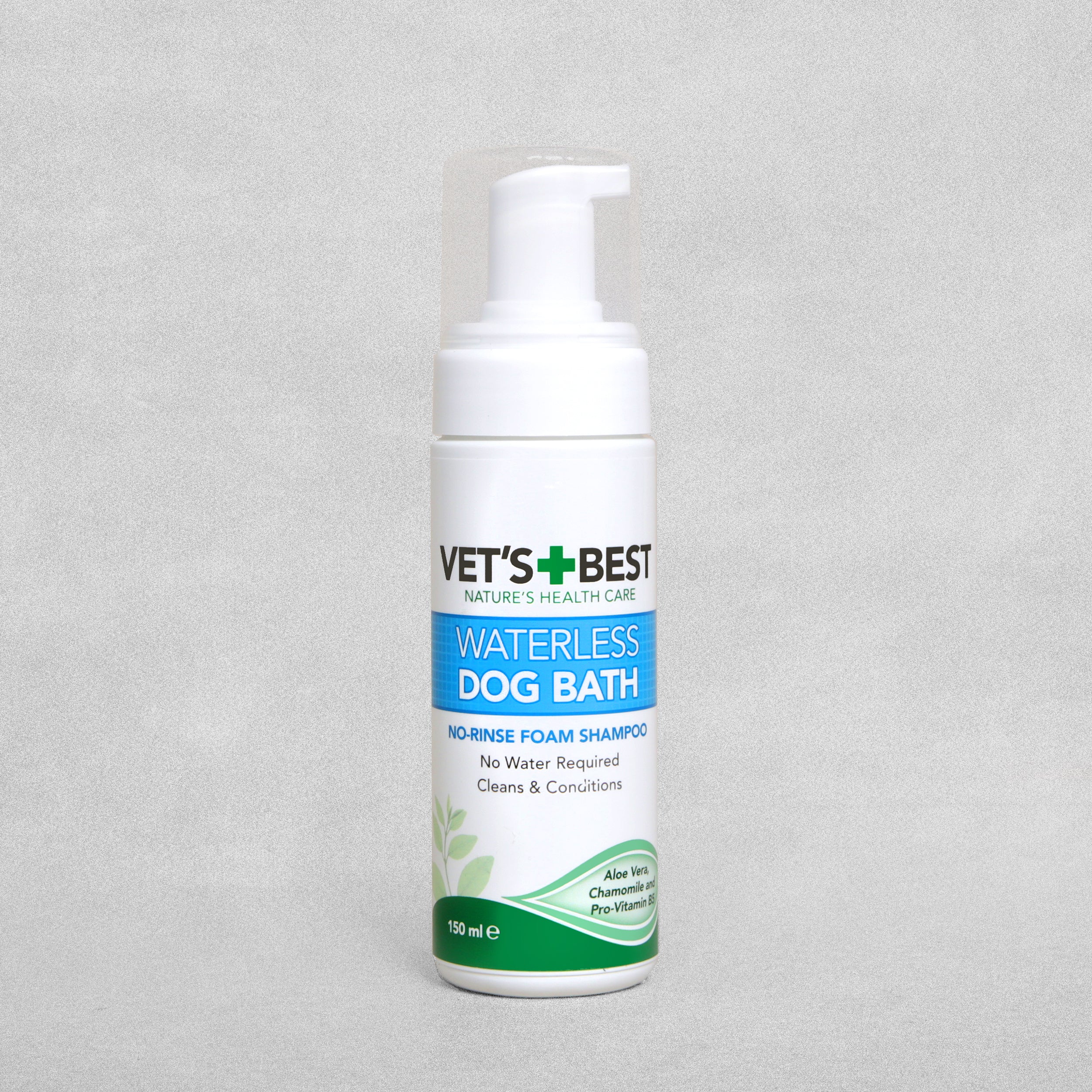 Vets Best - Waterless Dog Bath No-Rinse Foam Shampoo 150ml