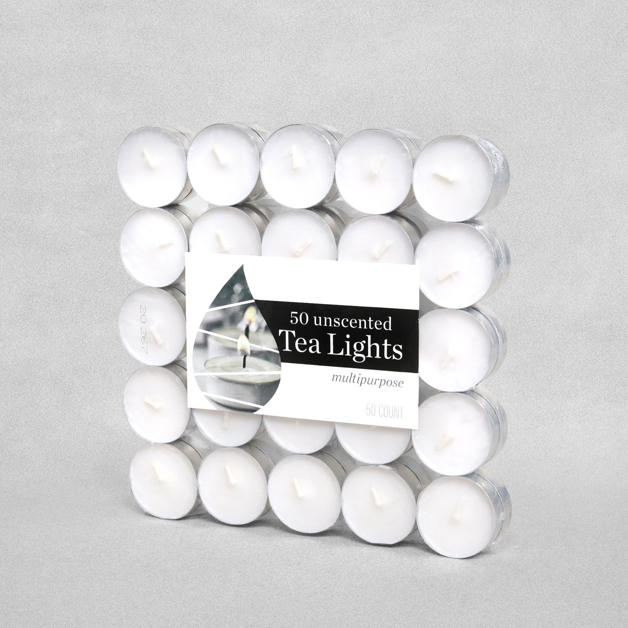 Unscented 4 Hour Tealights - Pack of 50