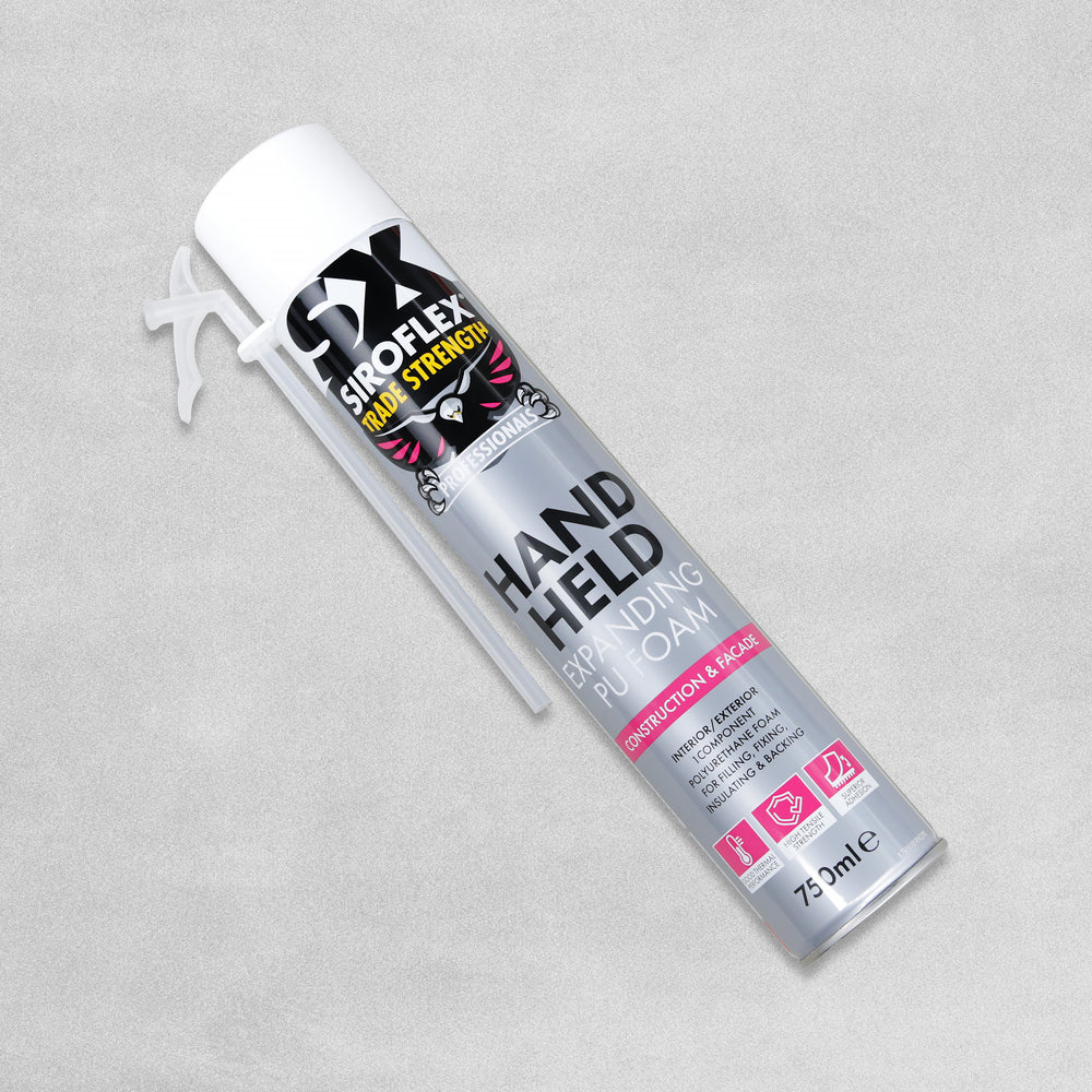 Siroflex Hand Held Expanding Foam 750ml Trade Strength