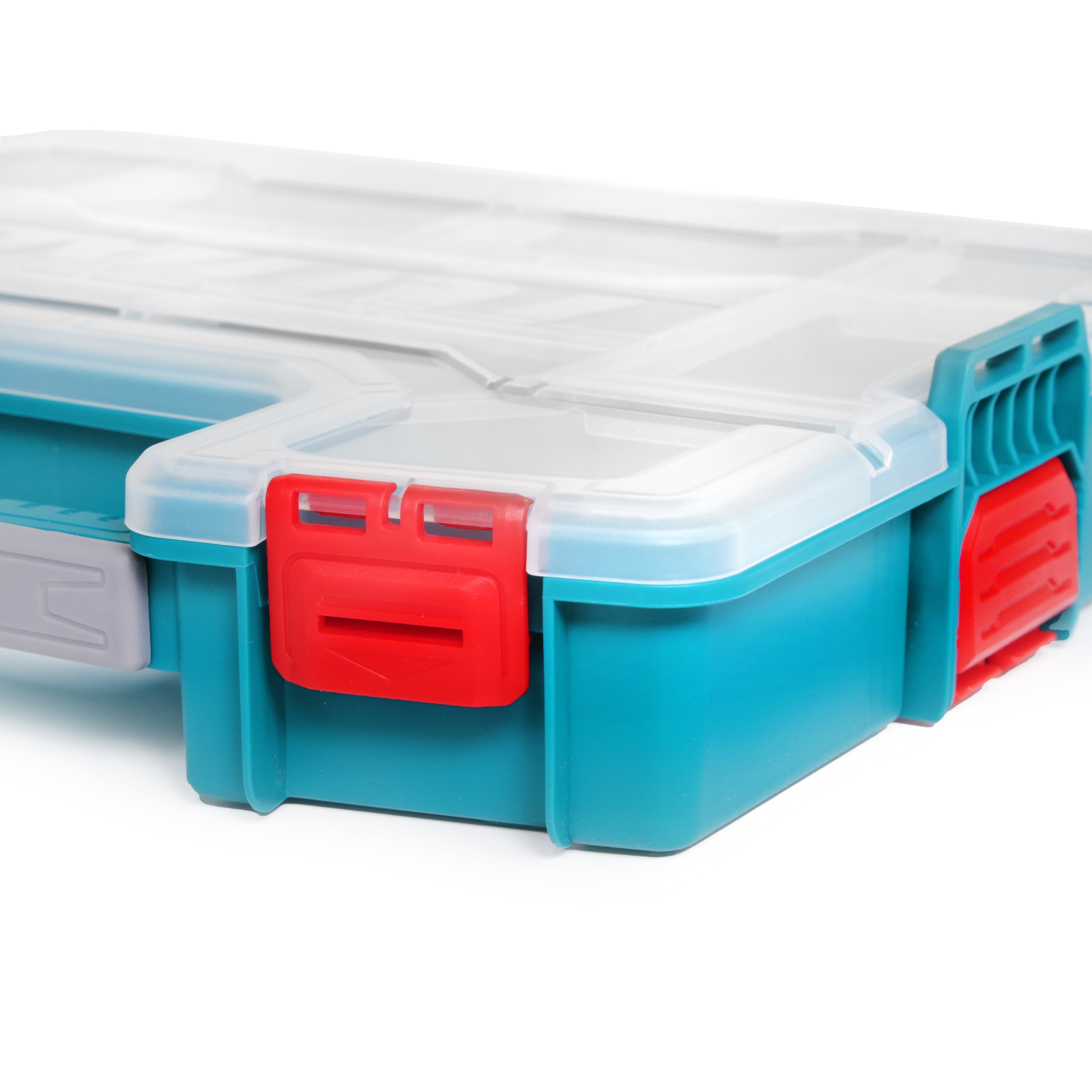 Total Plastic Organiser Tray with Handle 370x290x65mm - TPBX1151