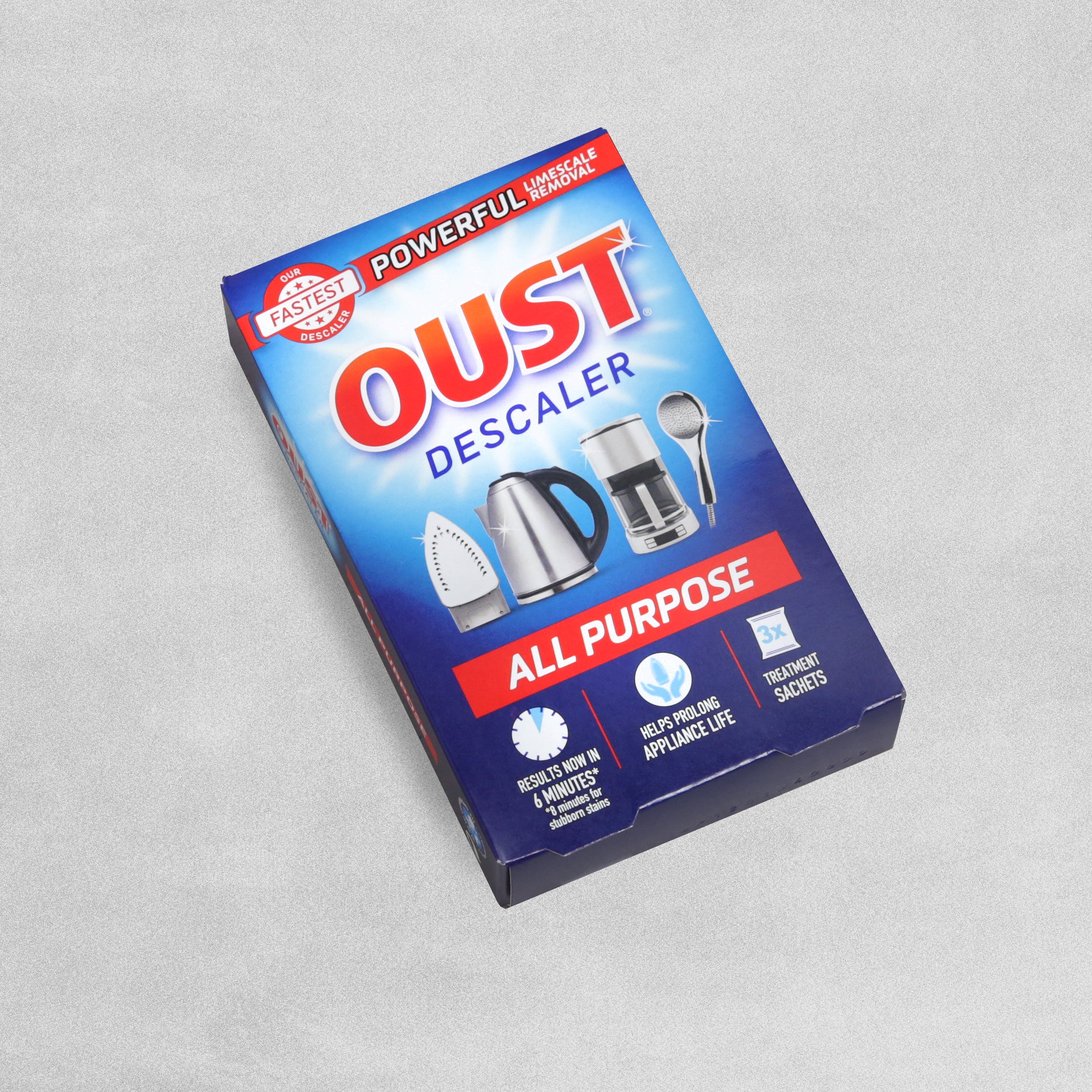 Oust Powerful All Purpose Descaler - 3 Sachets