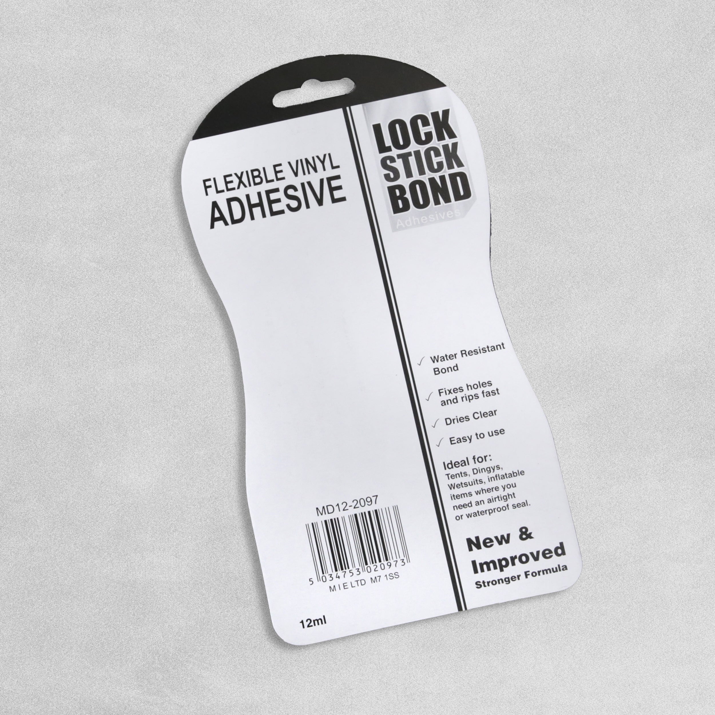 Lock Stick Bond Flexible Vinyl Adhesive - 12ml