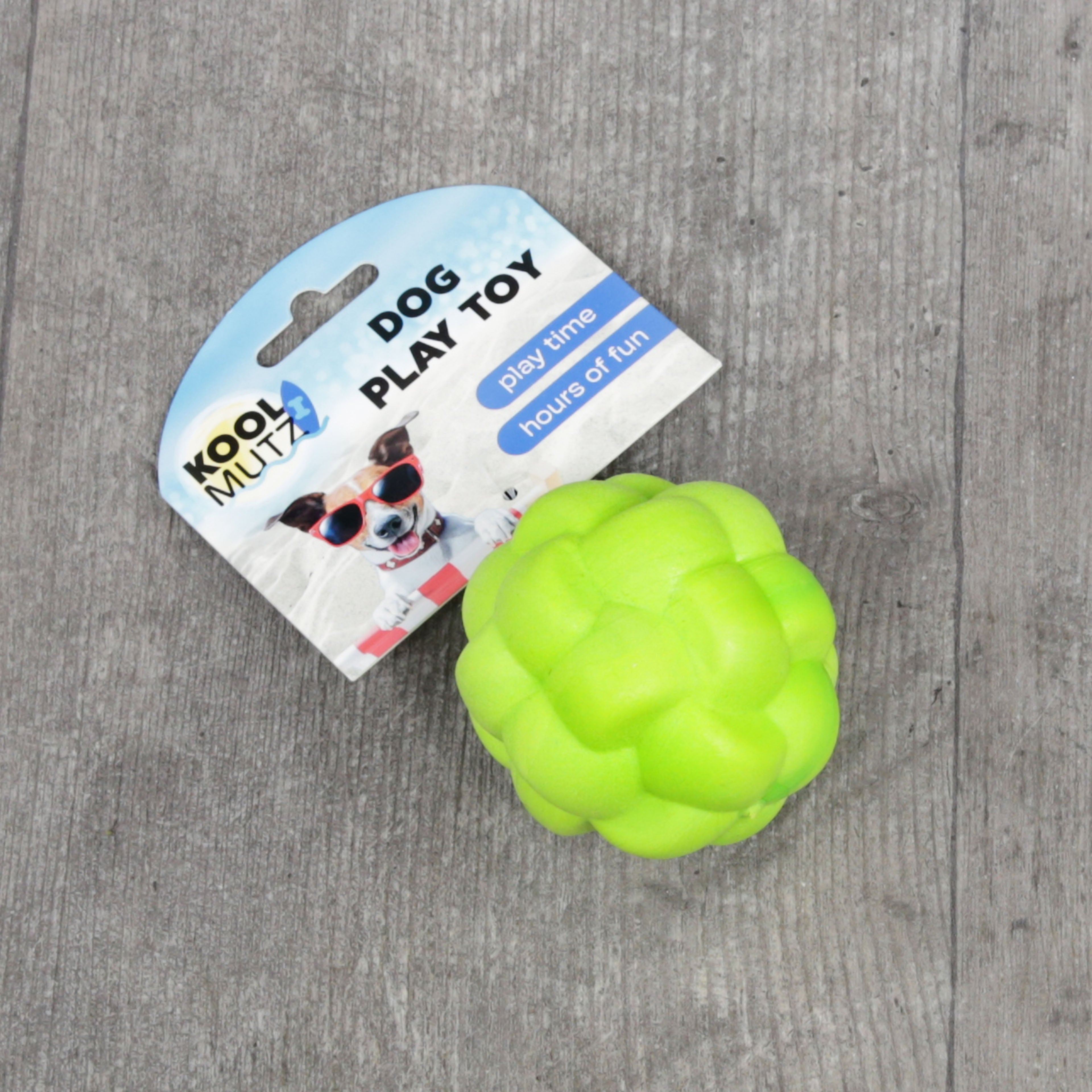 Rubber Playtime Dog Toys - Various Designs