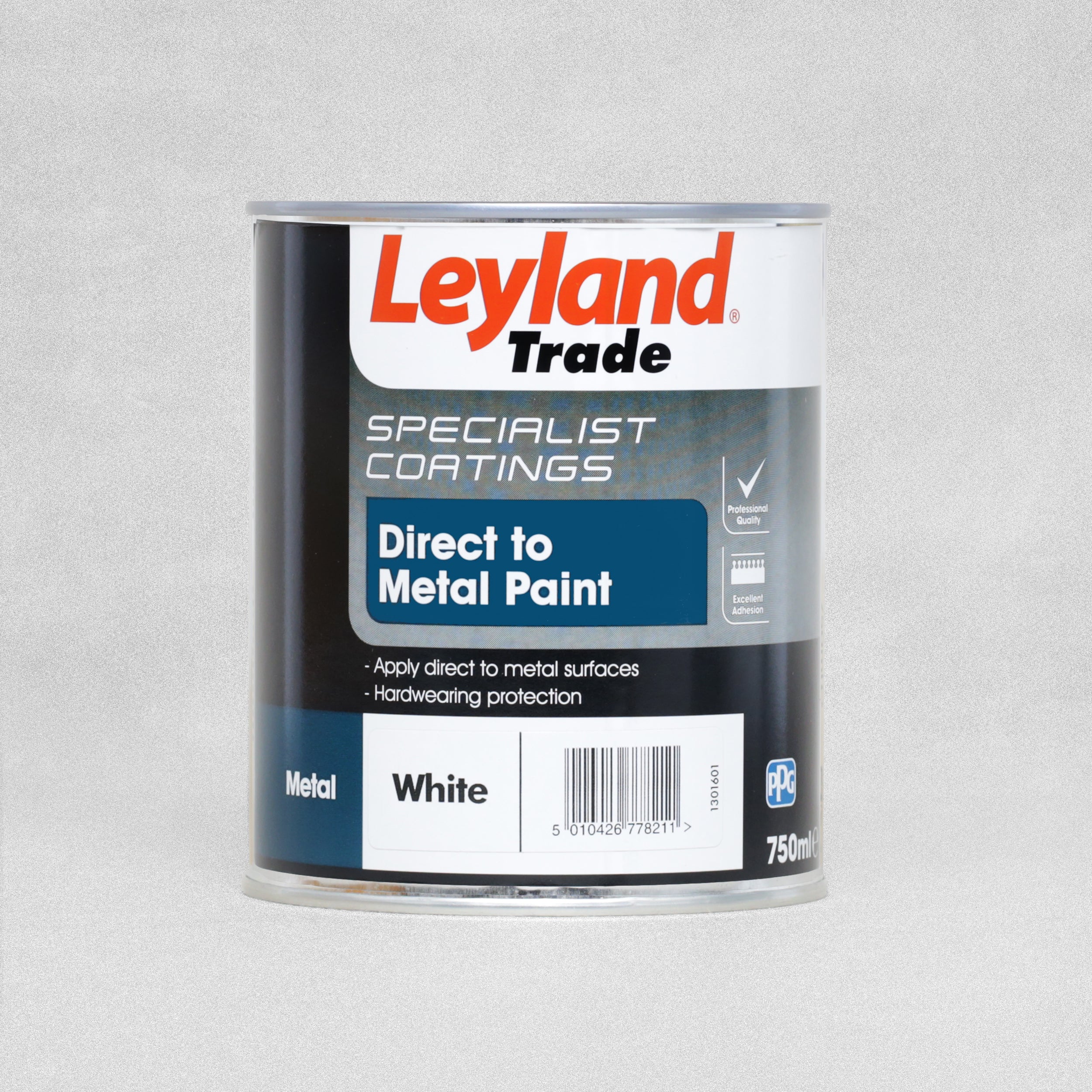 Leyland Trade Specialist Coatings Direct to Metal Paint 750ml - White