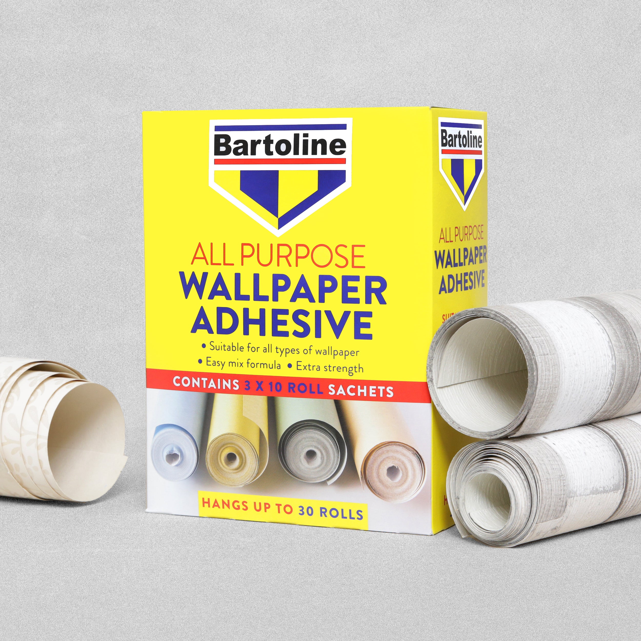 Bartoline All Purpose Wallpaper Adhesive - 30 Roll Sachets