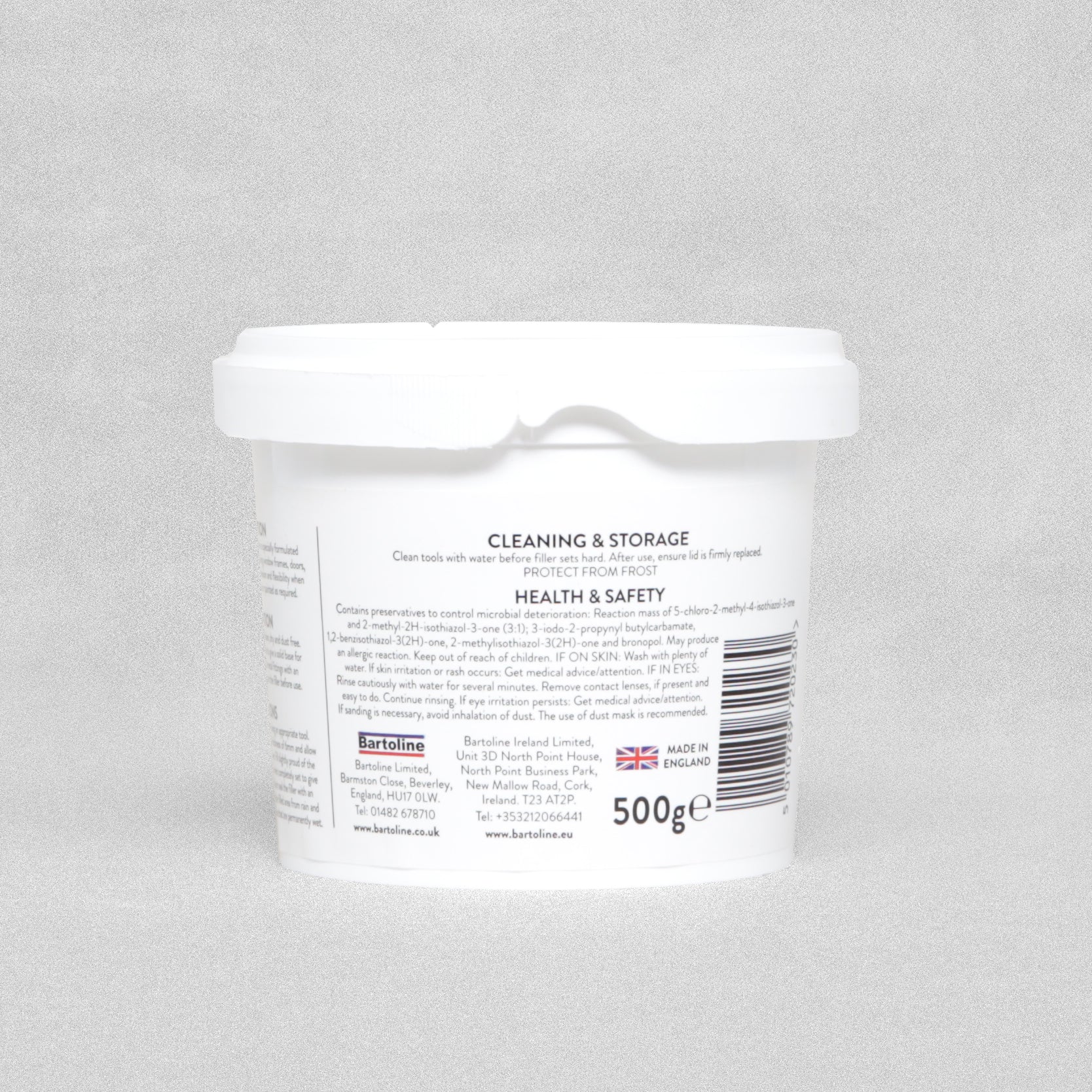 Bartoline Ready Mixed Wood Filler White 500g