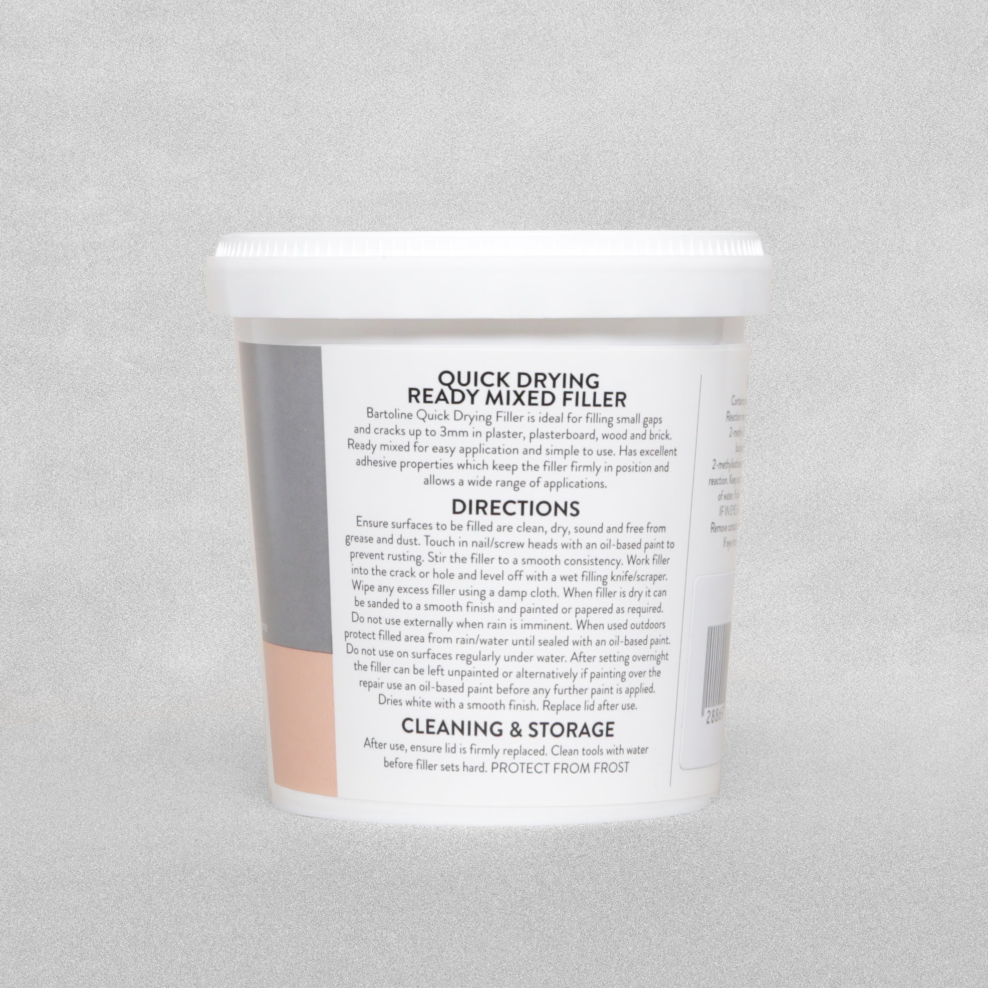 Bartoline Quick Drying Ready Mixed Filler - 1KG