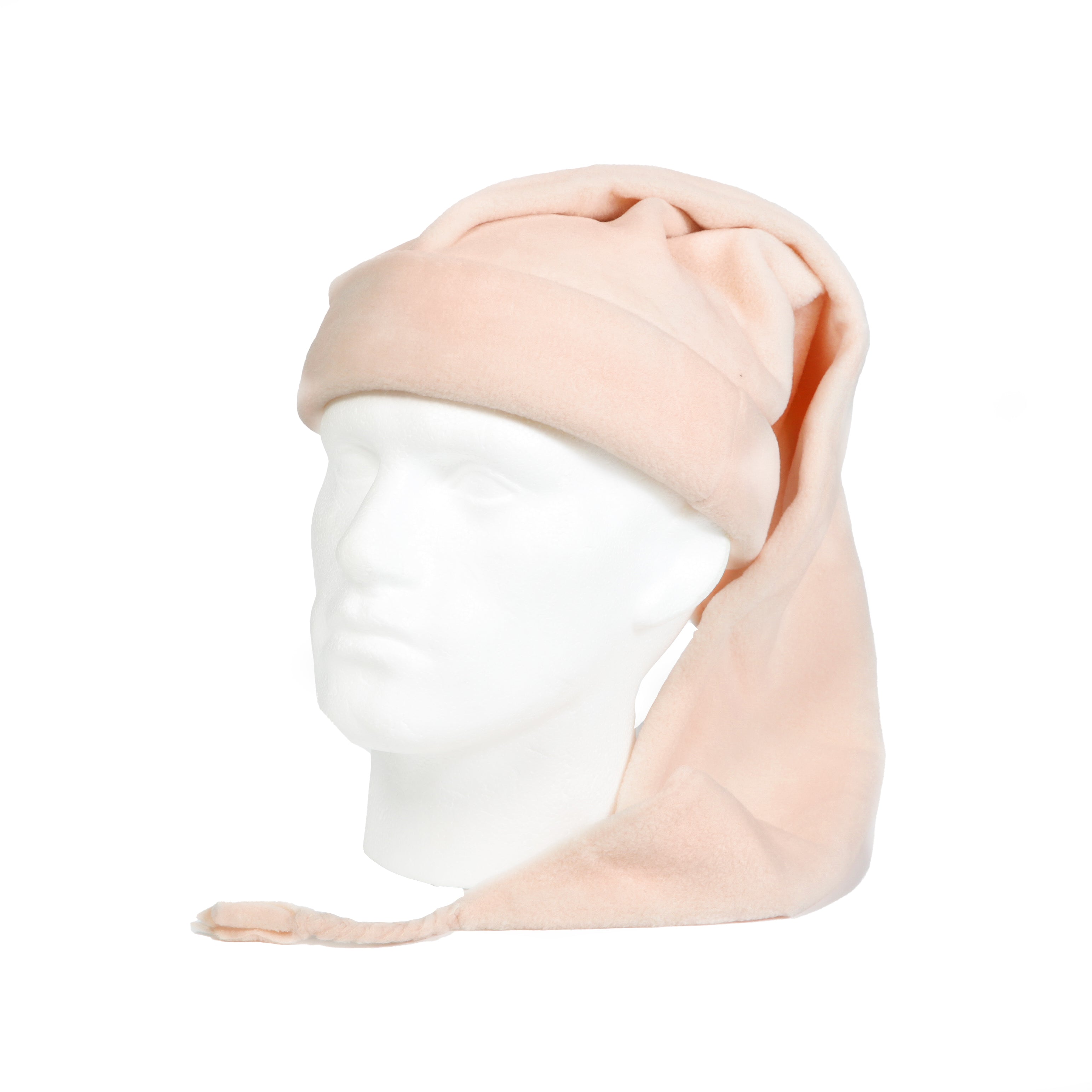 Arctic Fox Fleece Stocking Hat - Peach